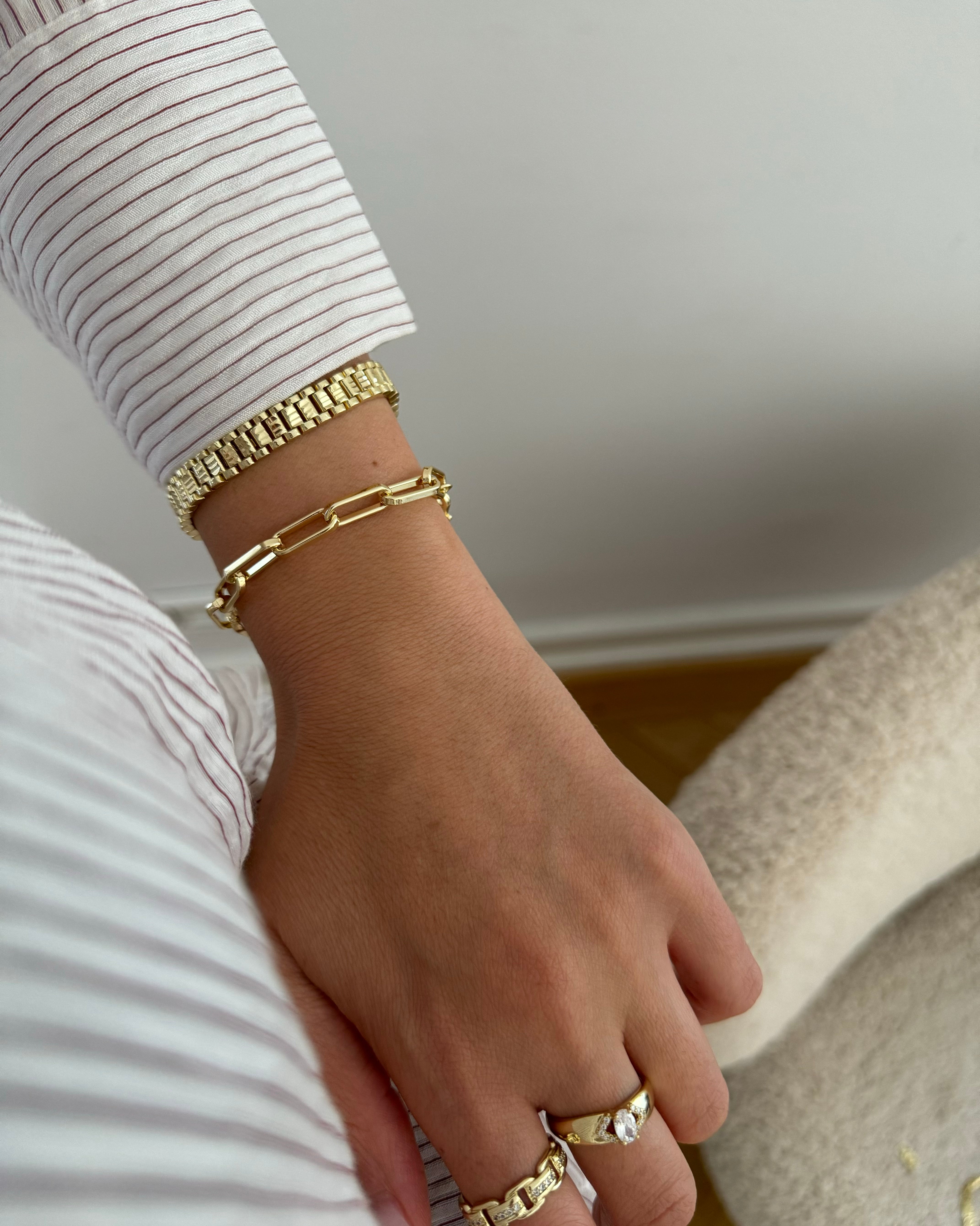 Armband VIP Basic Chain -14K vergoldet