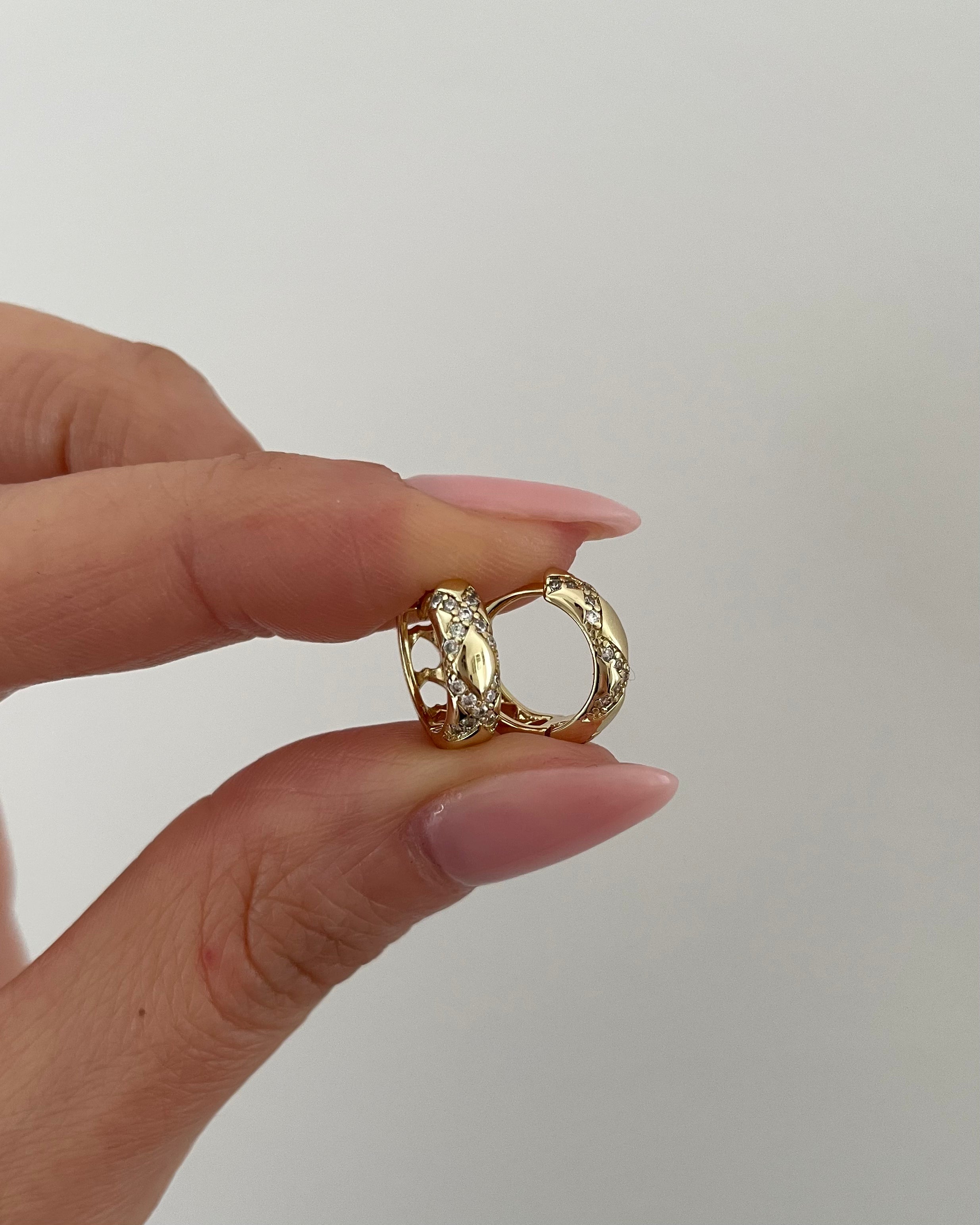 Creolen VIP Zyra -14K vergoldet