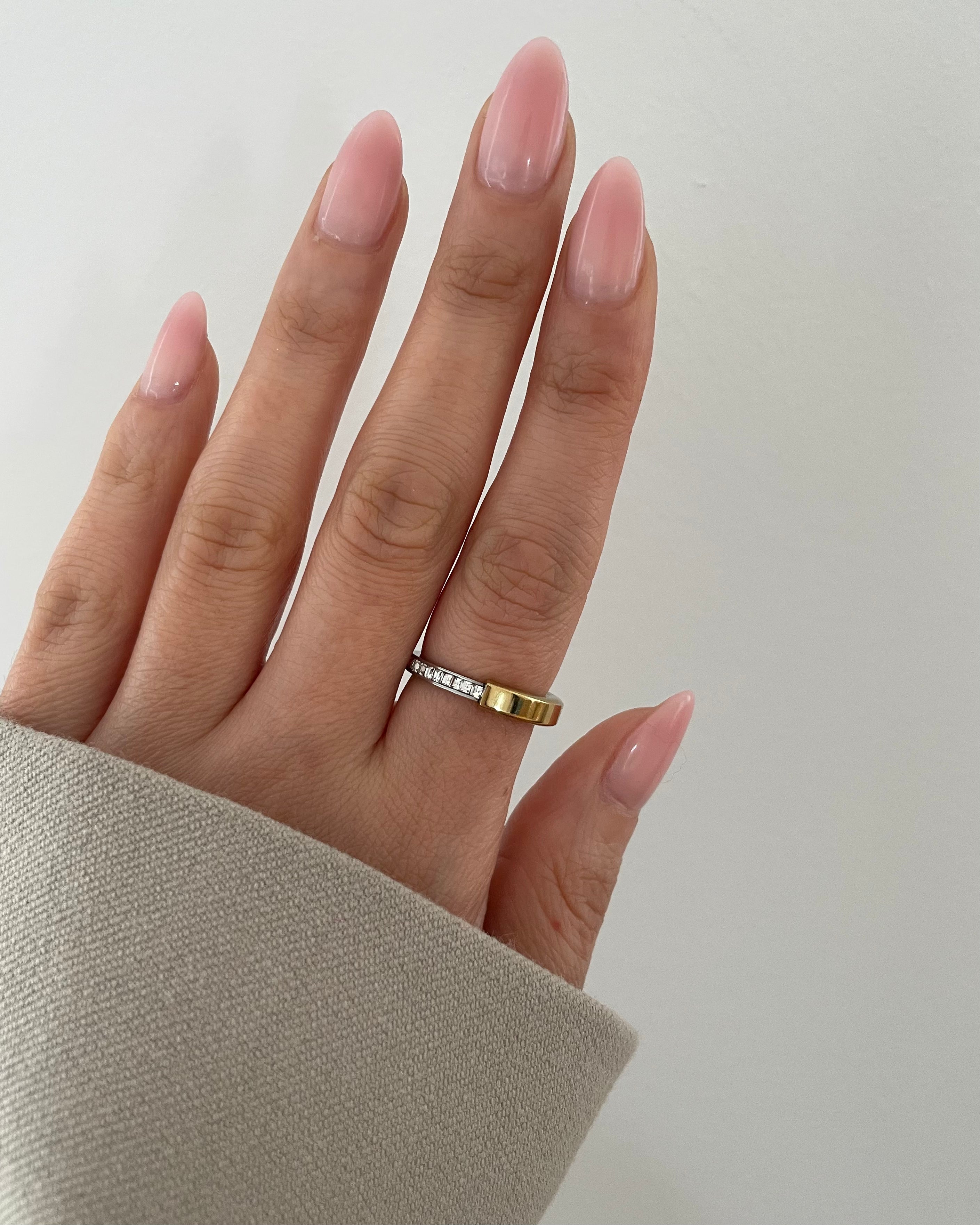 Ring Lumi -18K vergoldet