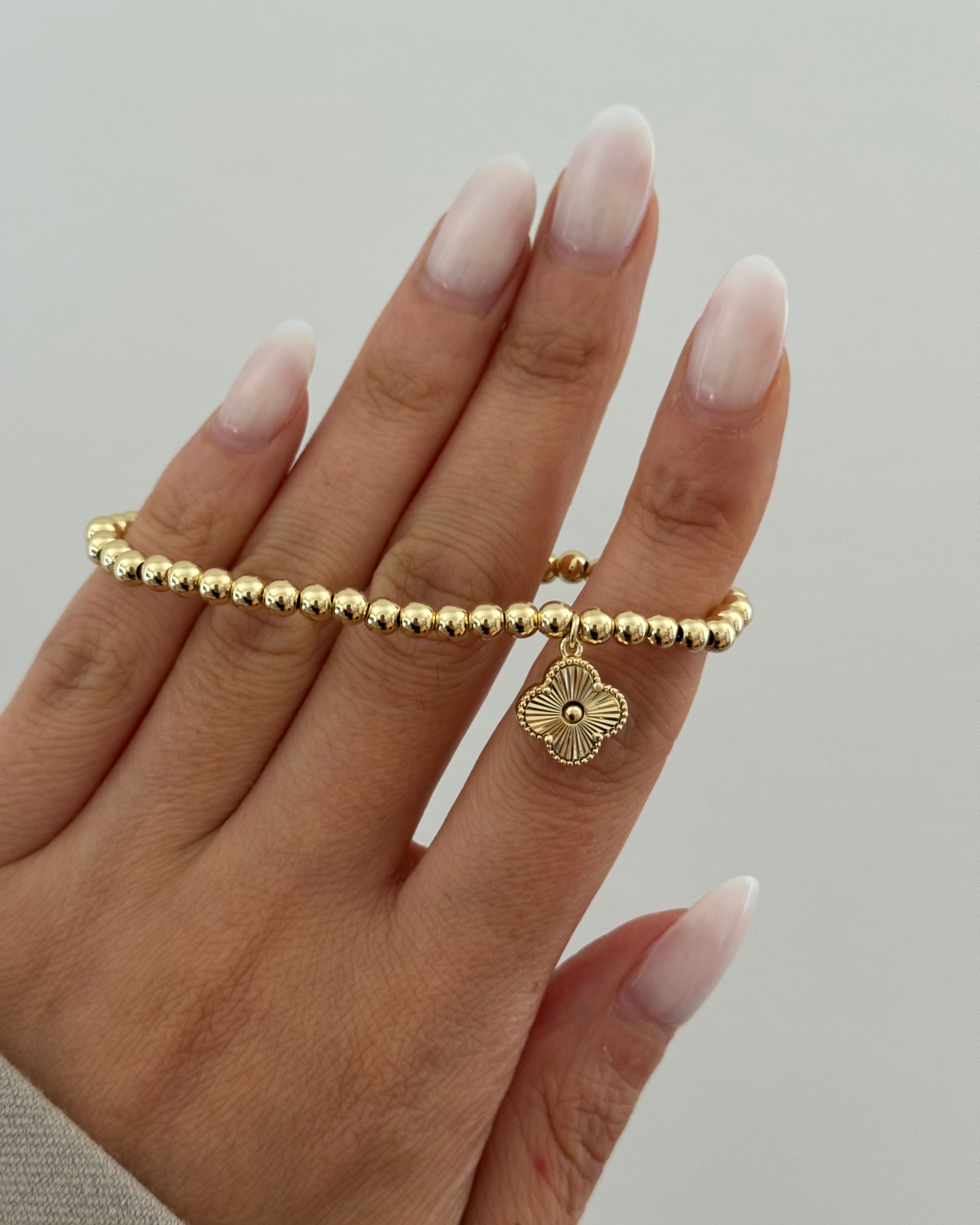 Armband VIP Clover Topcuk -14K vergoldet