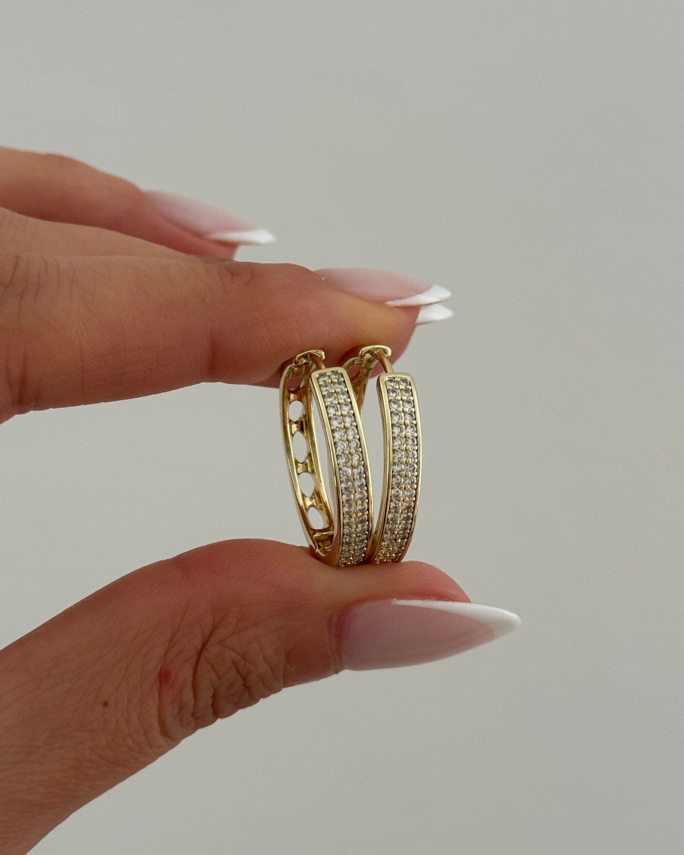 Creolen VIP Elegance -14K vergoldet