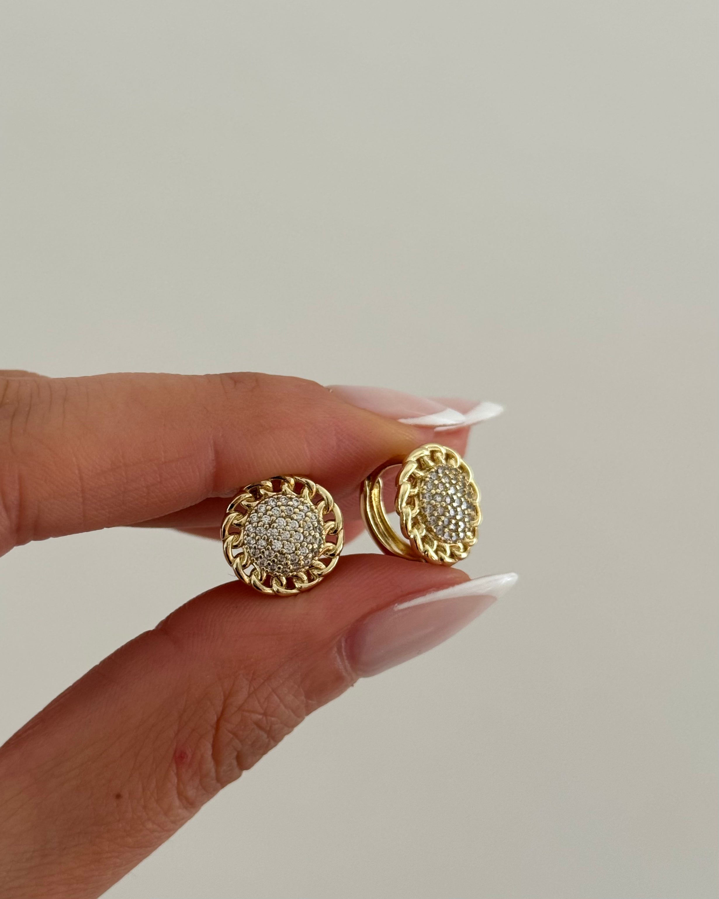 Creolen VIP Sora-14K vergoldet