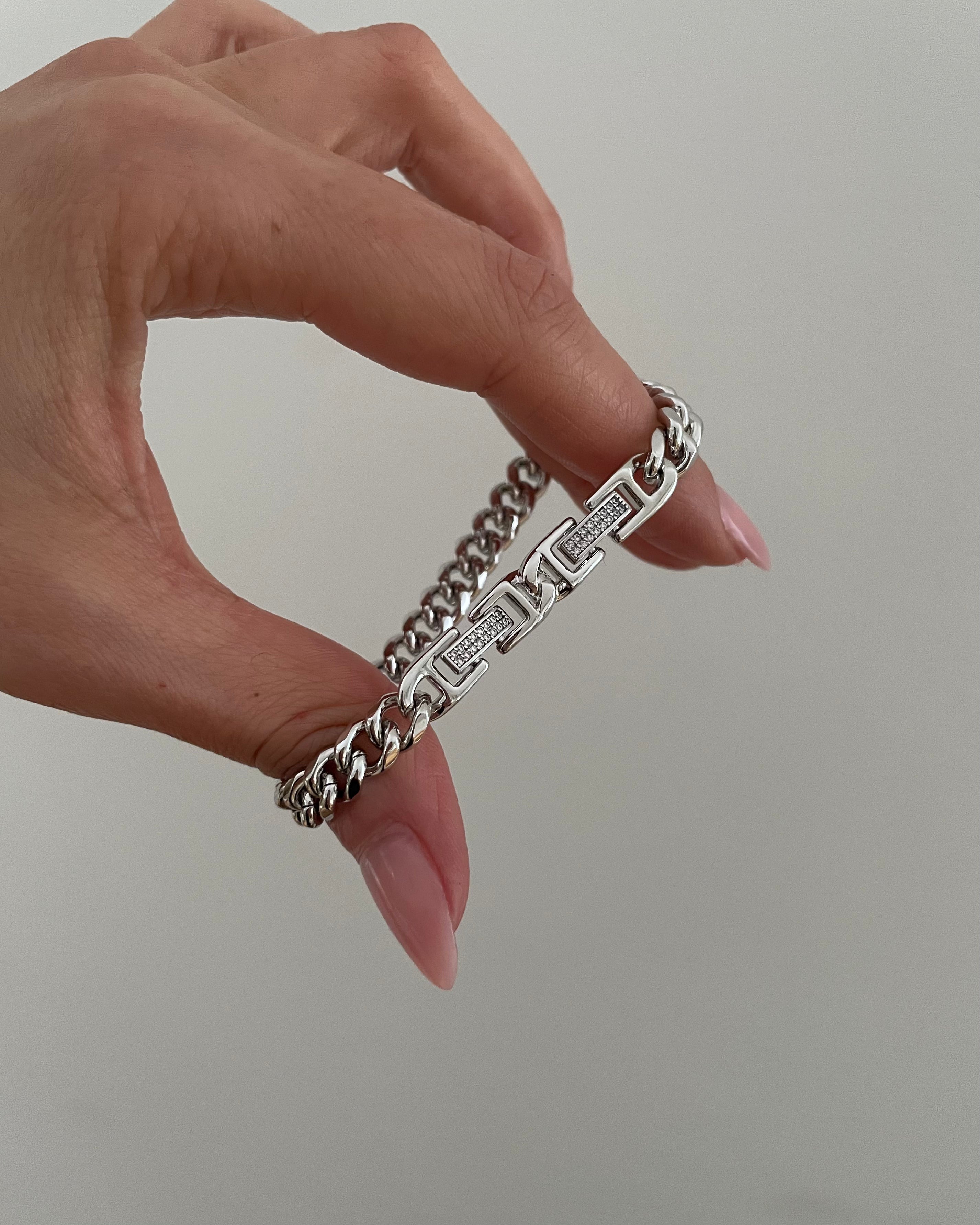 Armband VIP Chain Lux -Silber