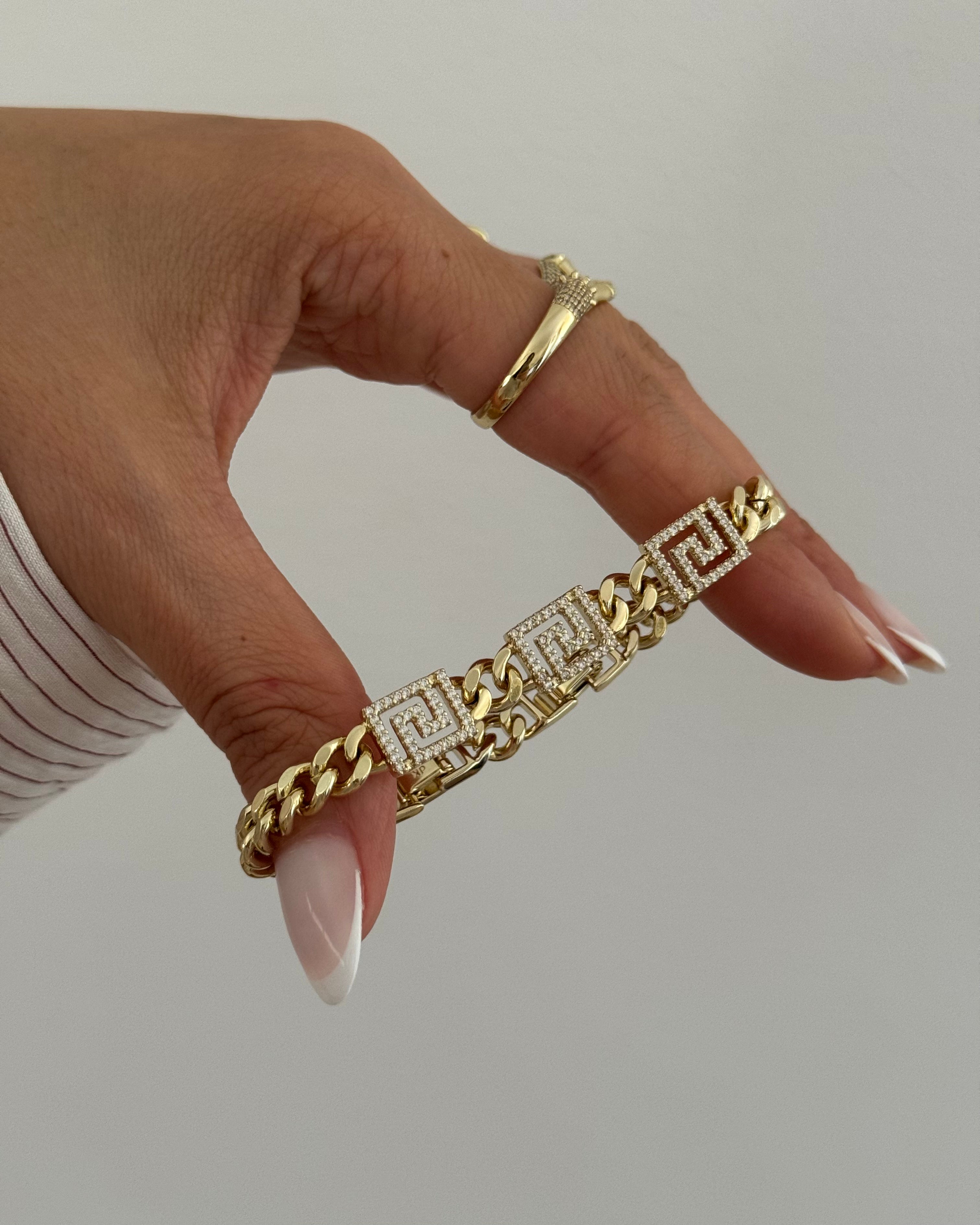 Armband VIP Athena Shine -14K vergoldet