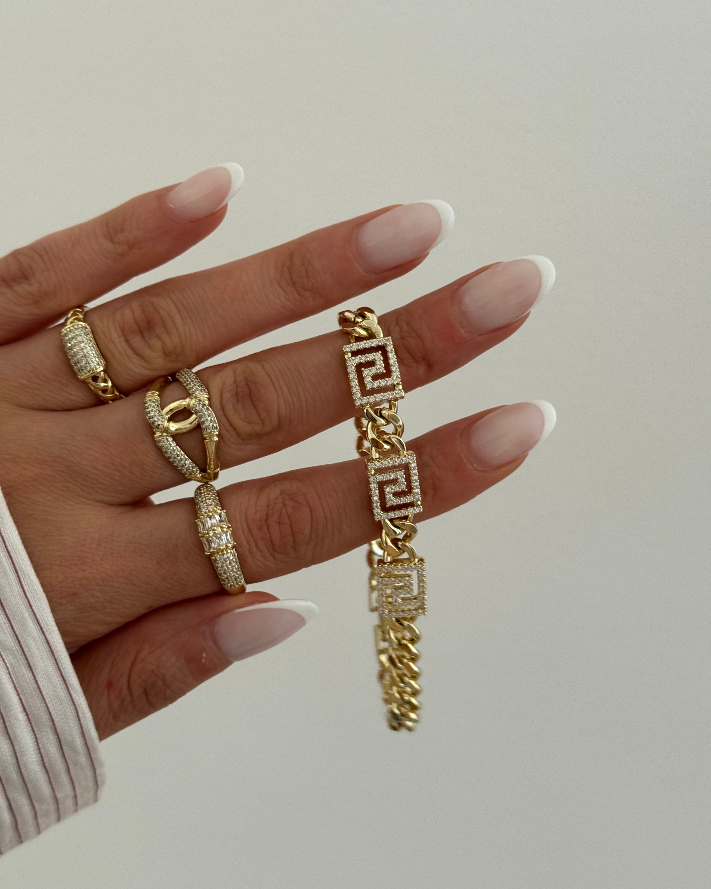 Armband VIP Athena Shine -14K vergoldet