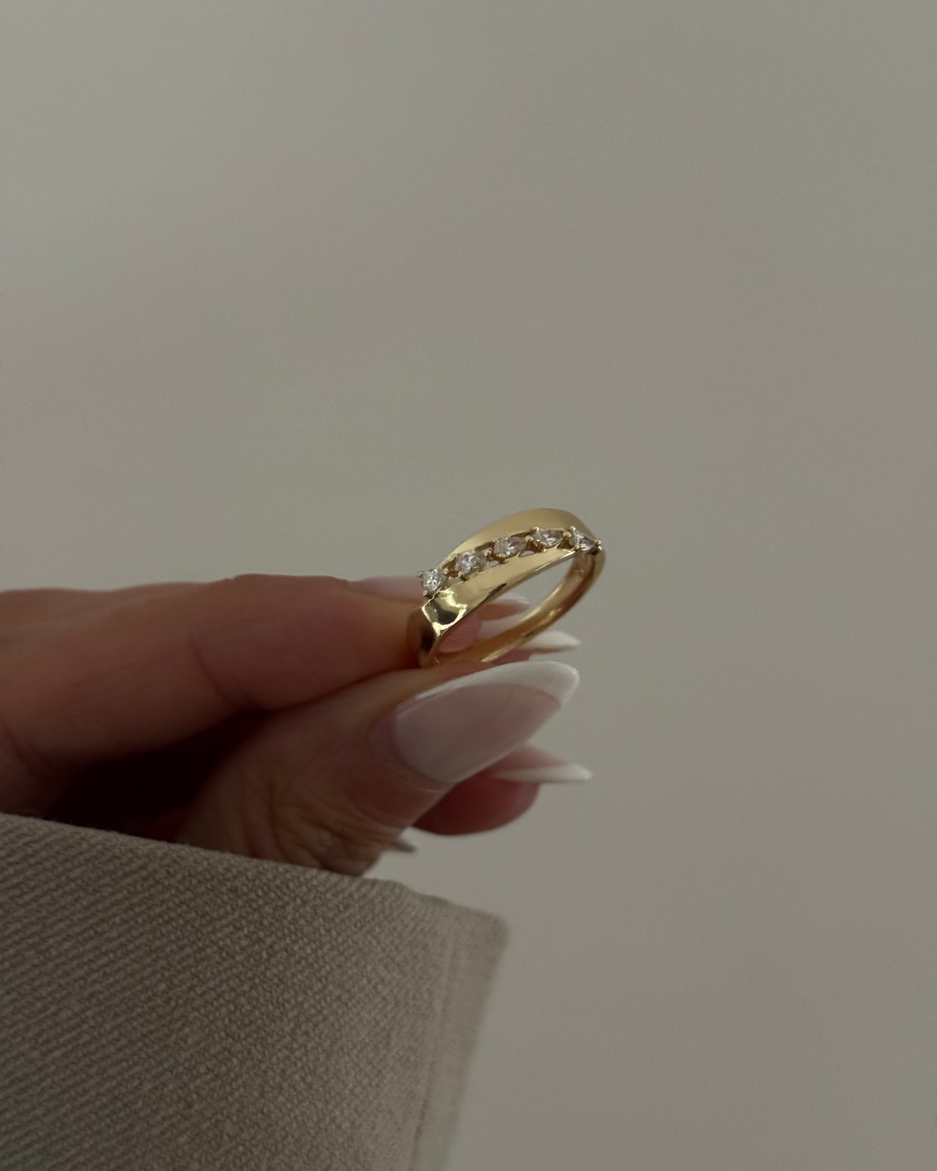 Ring VIP Classic Stone -14K vergoldet