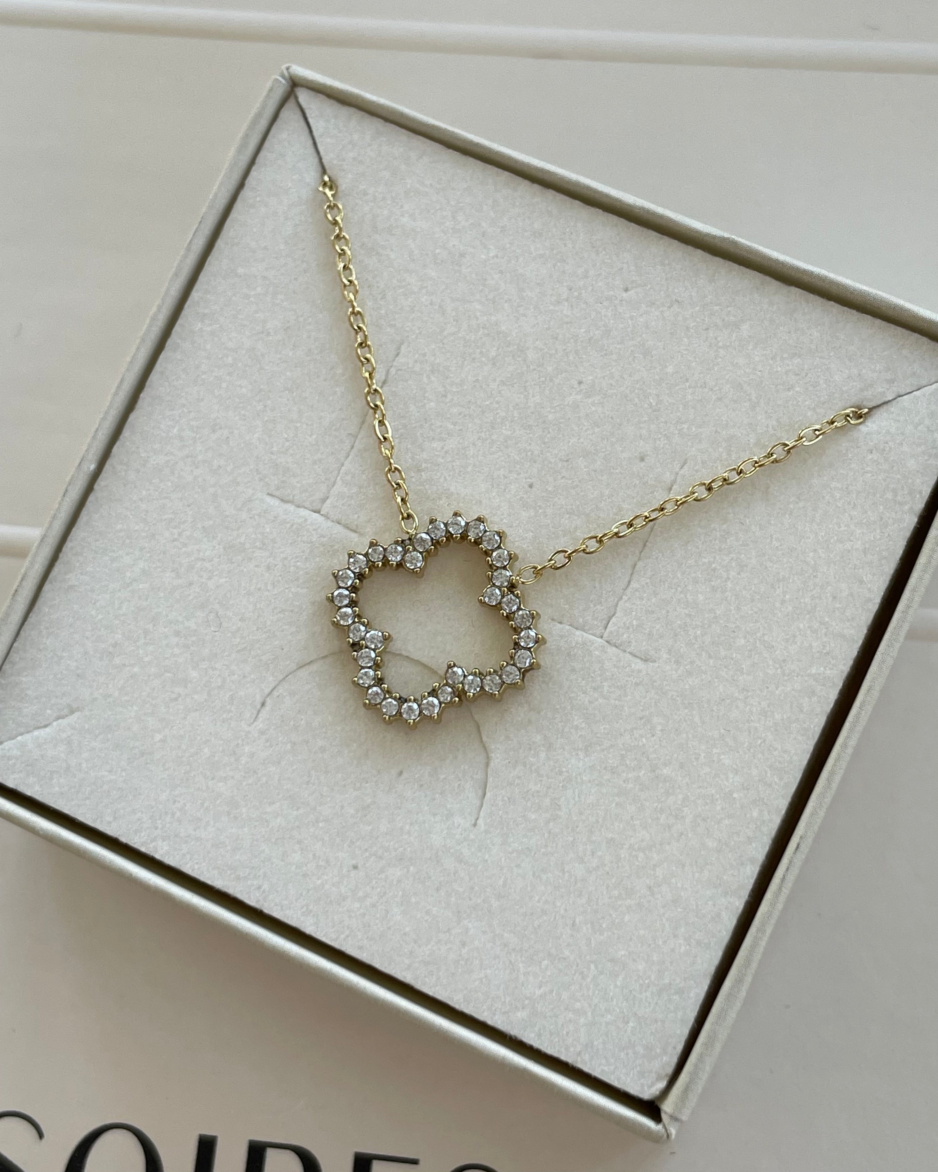 Kette Lucky Clover Diamond