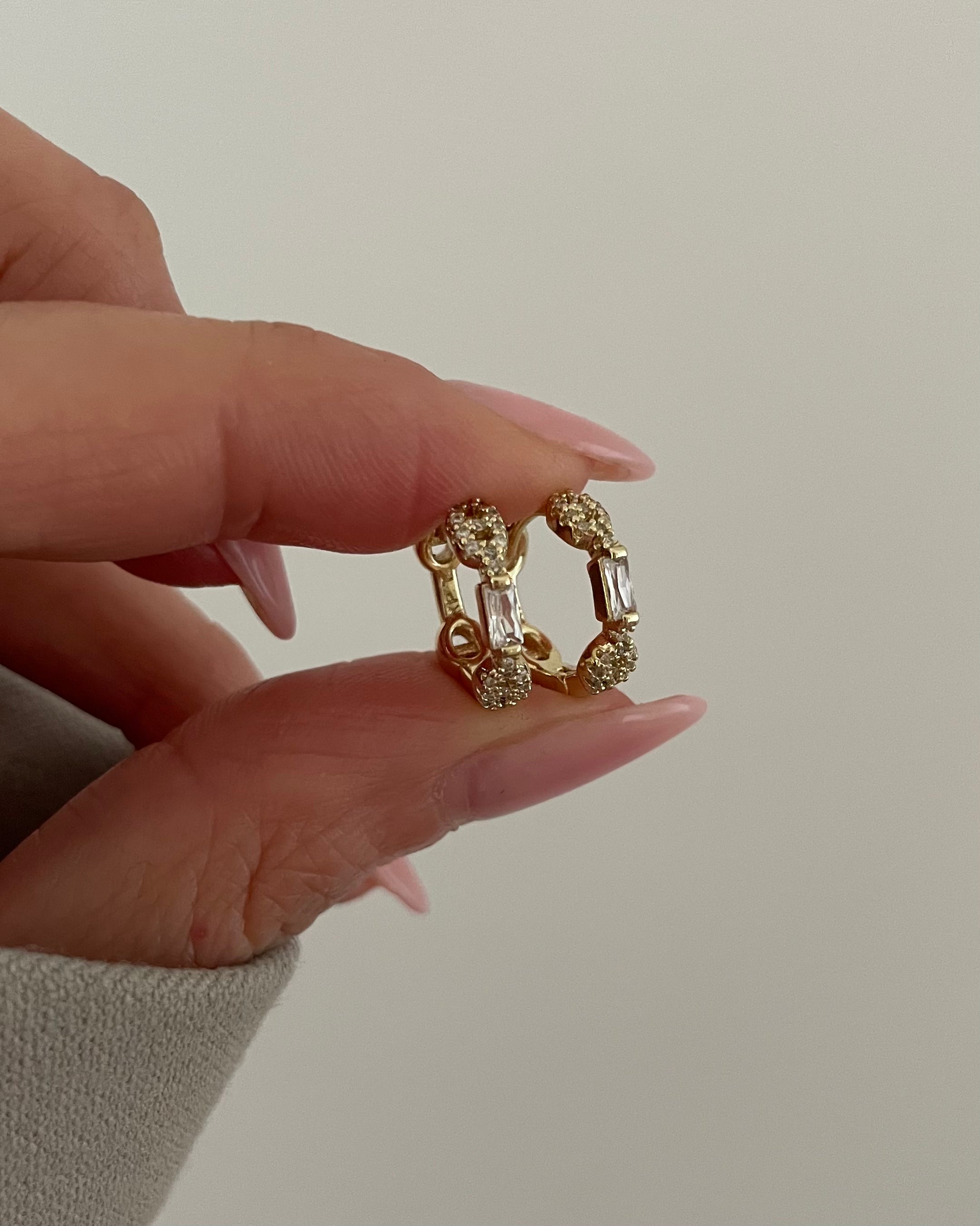 Creolen VIP Mini DD  -14K vergoldet