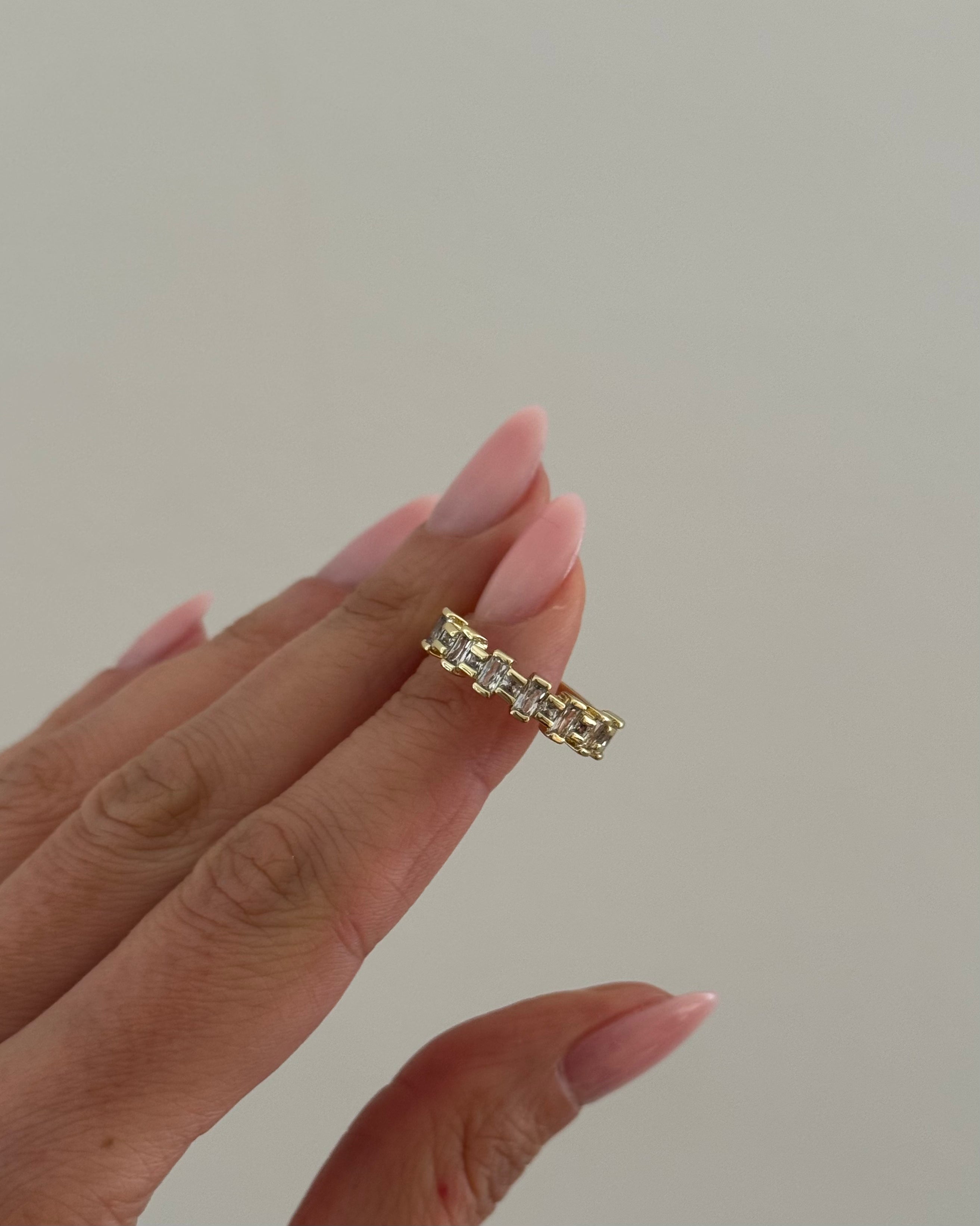 Ring VIP Fine Baget -14K vergoldet