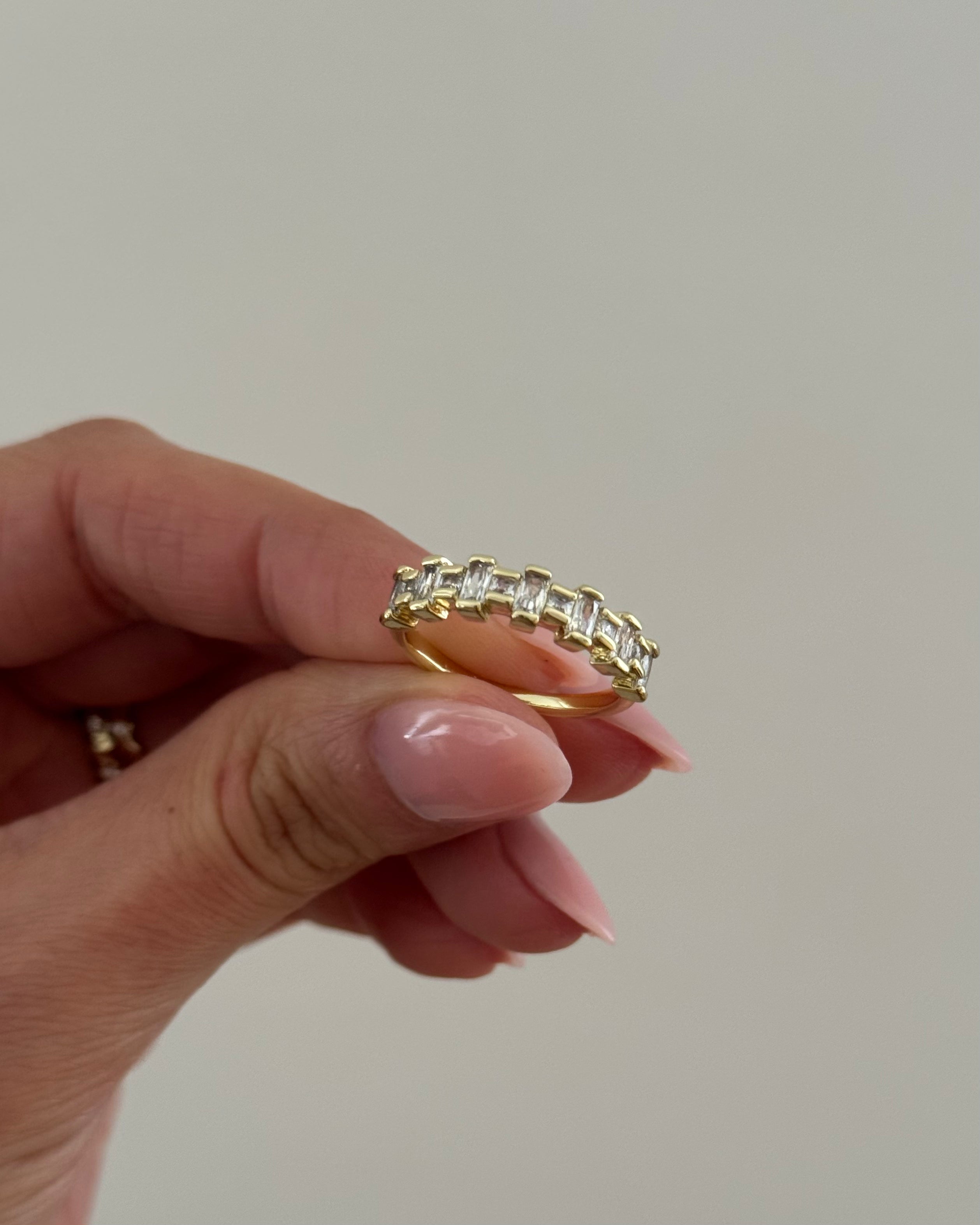 Ring VIP Fine Baget -14K vergoldet