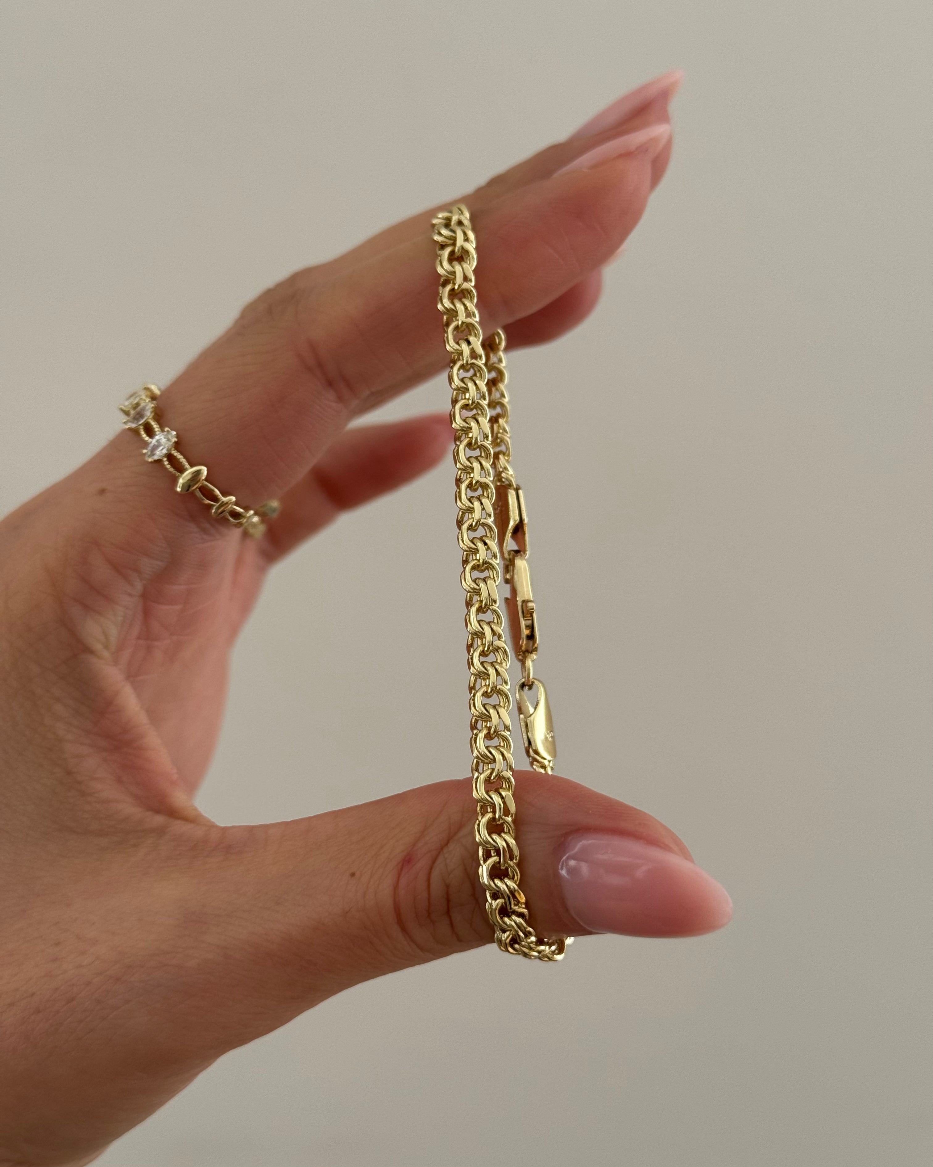 Armband VIP Basic -14K vergoldet