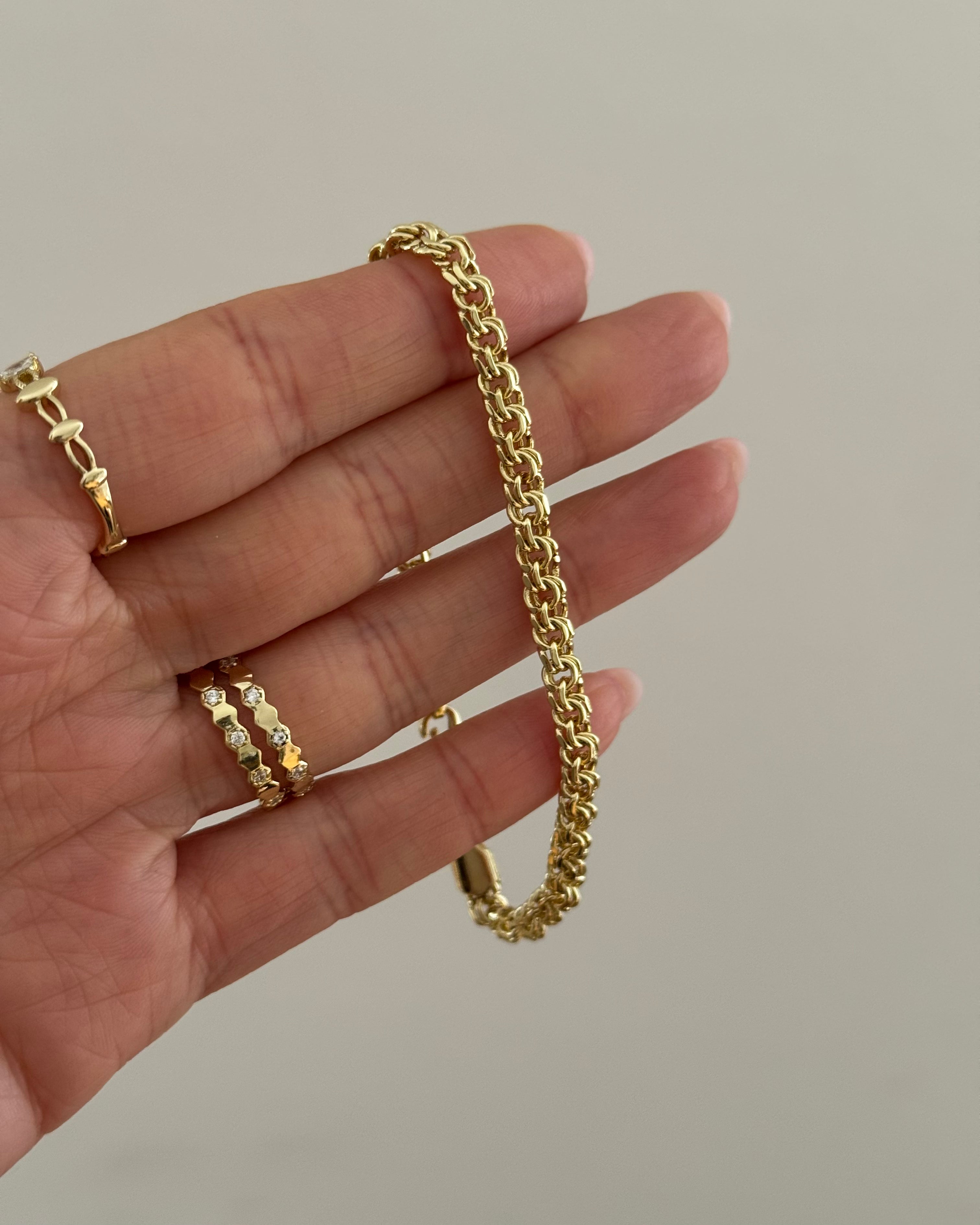 Armband VIP Basic -14K vergoldet