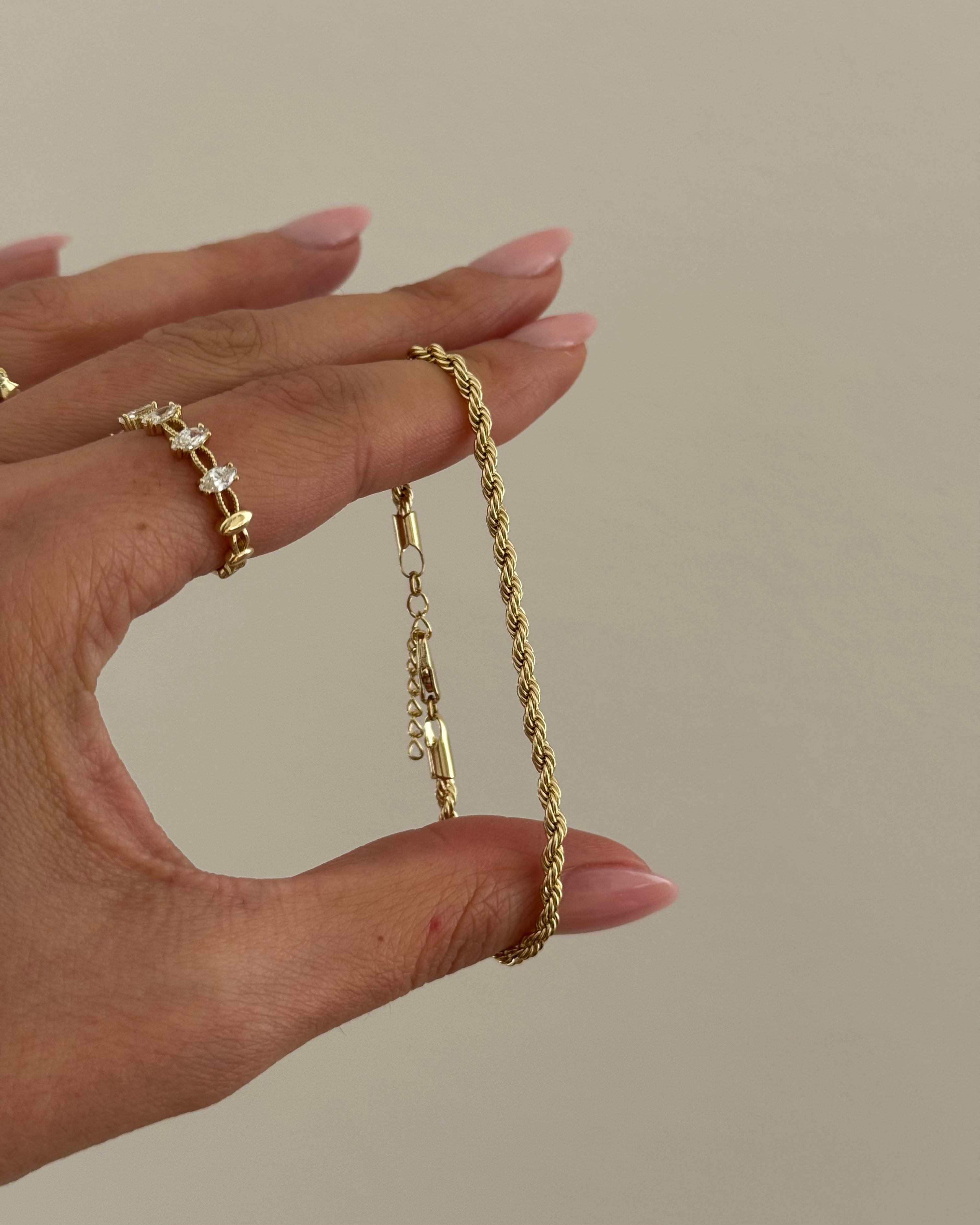 Armband VIP Fine Burgu -14K vergoldet