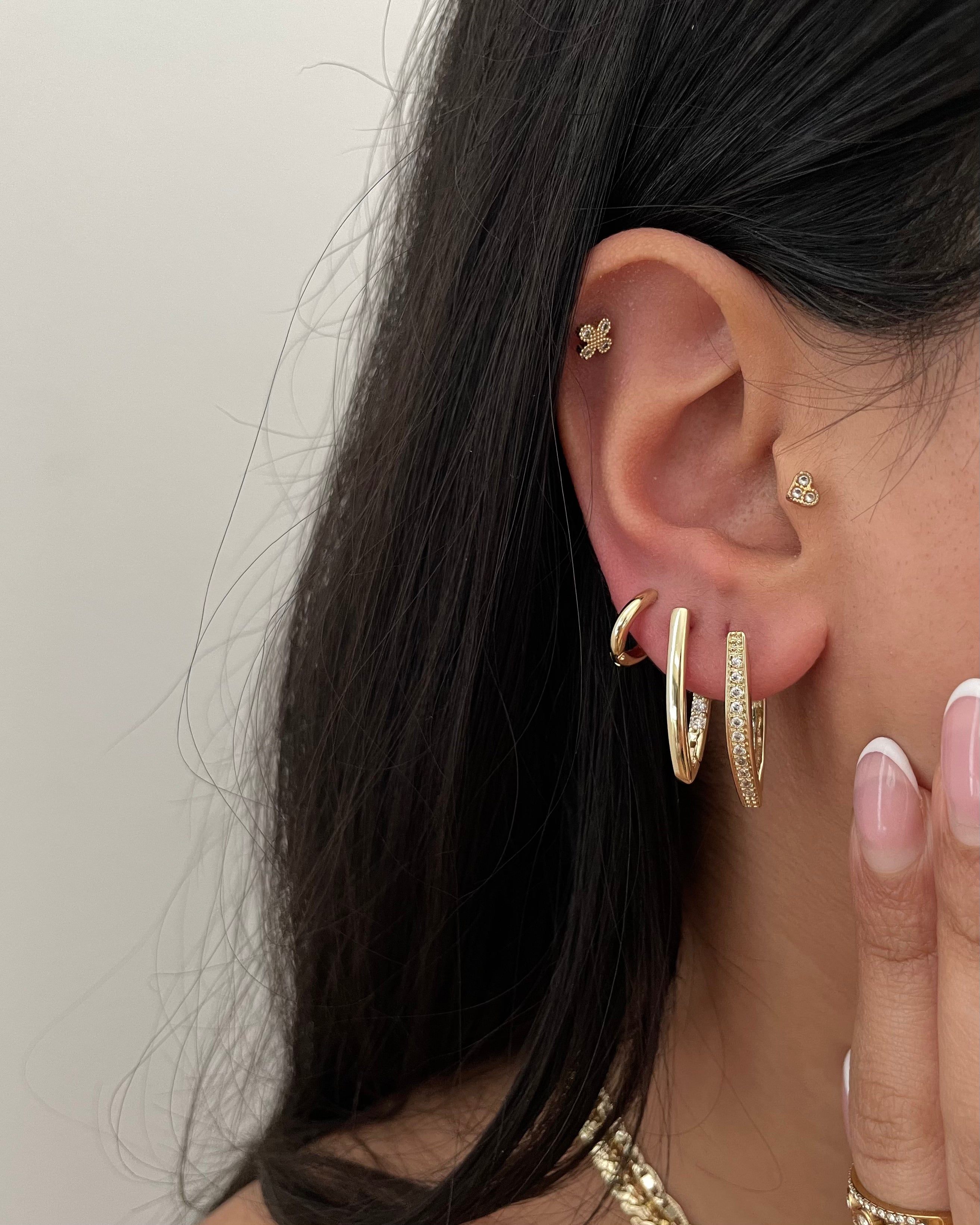 Ohrringe VIP Shimmer -14K vergoldet