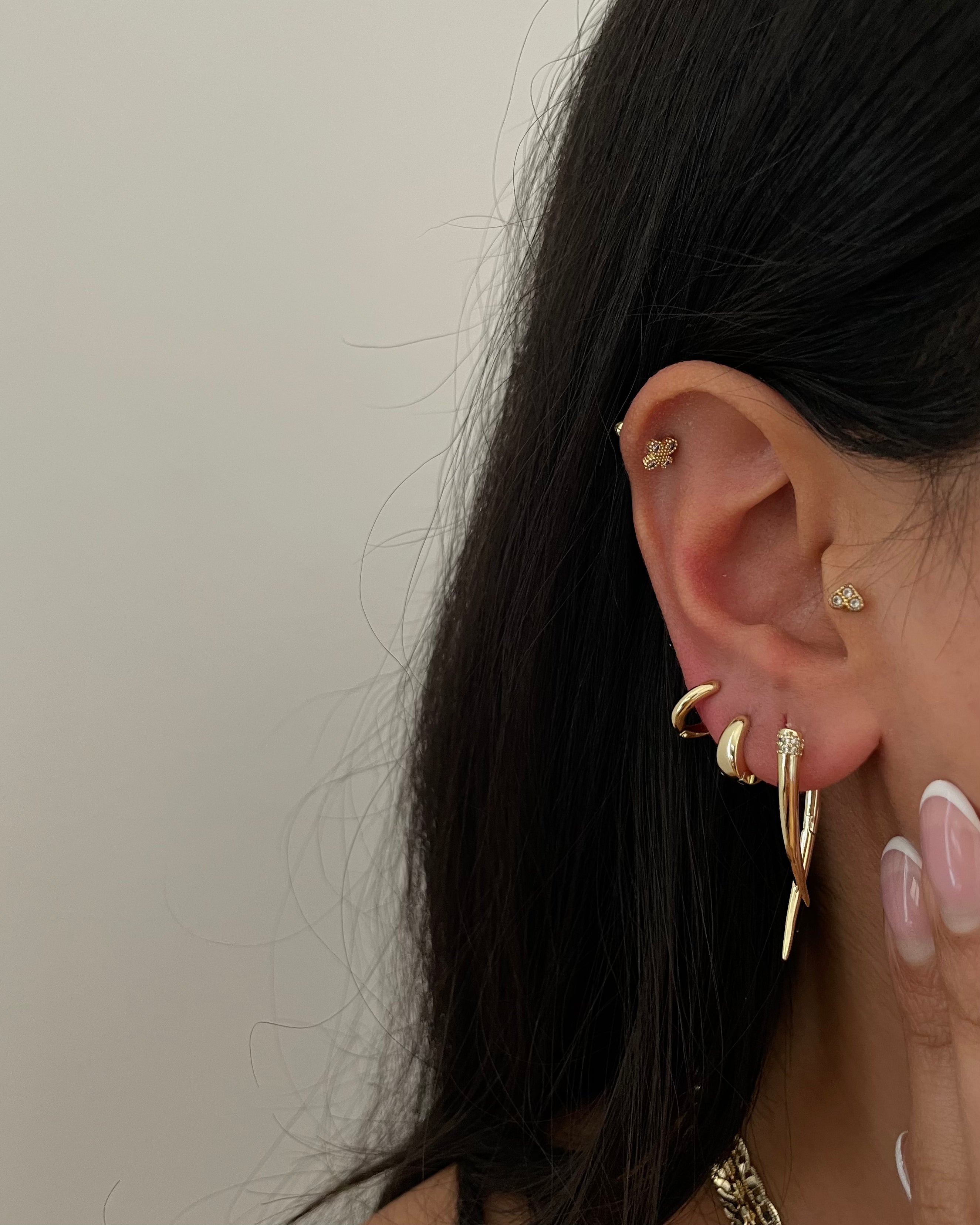 Ohrringe VIP Zaria- 14K vergoldet