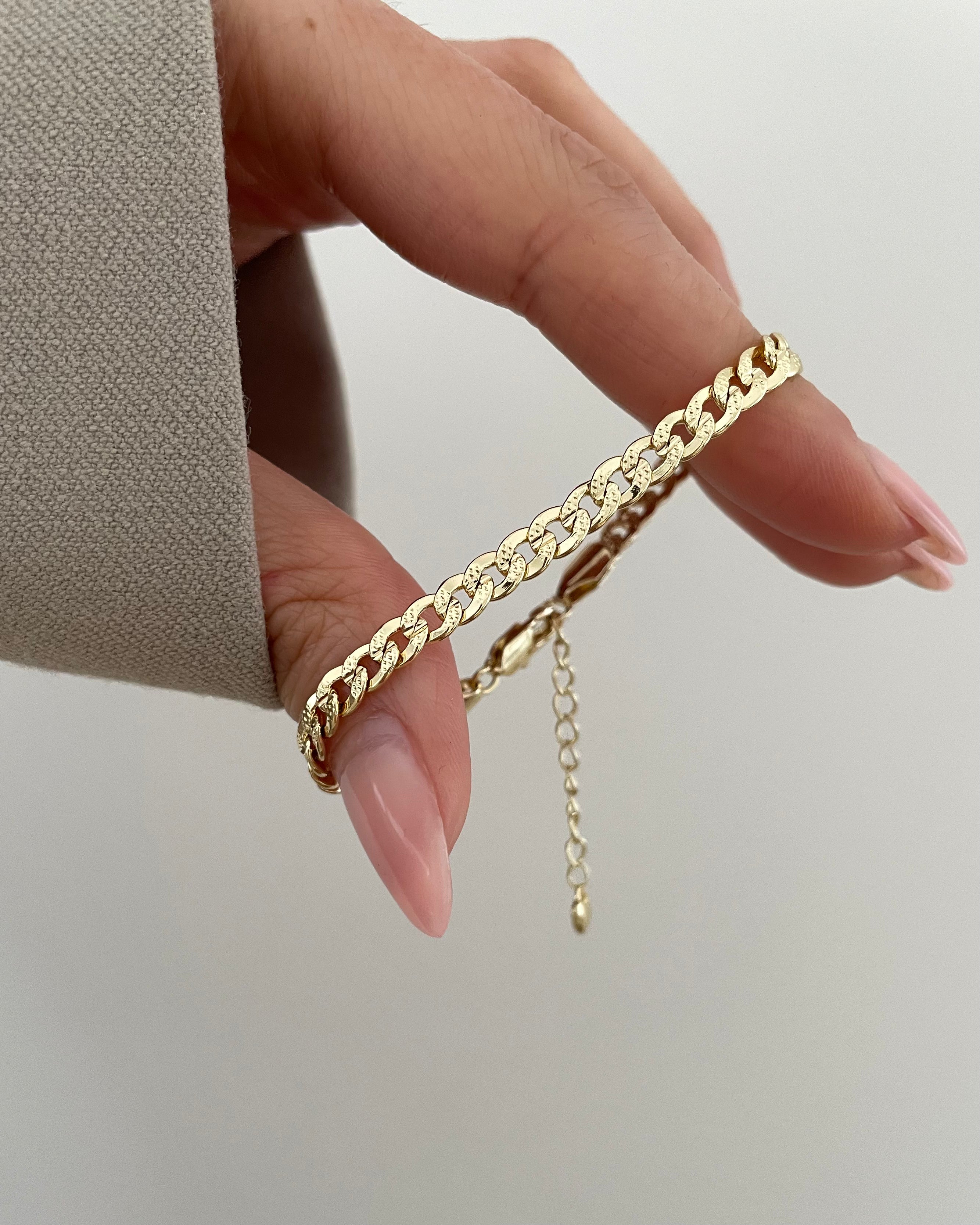 Armband VIP Classic Chain -14K vergoldet