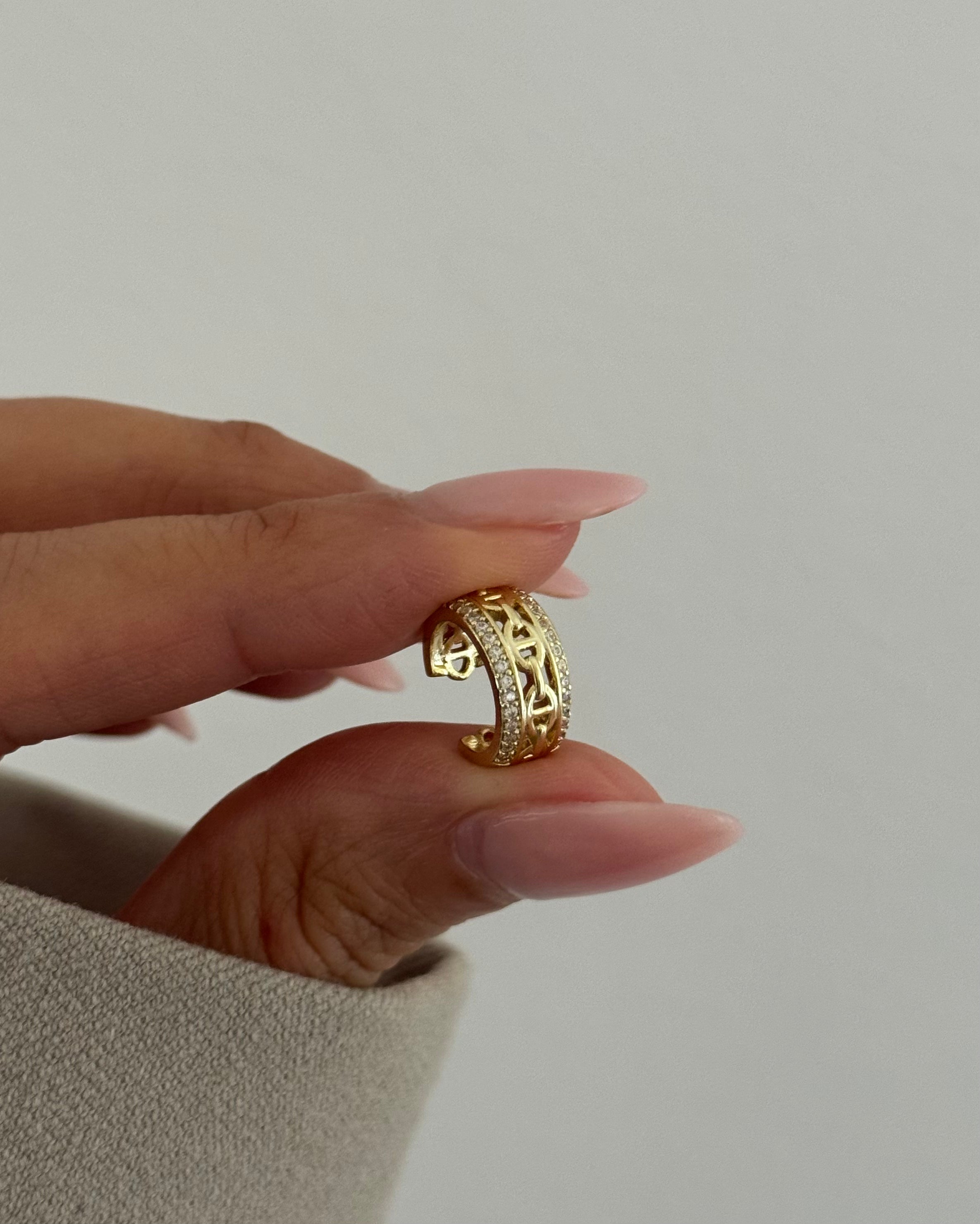 Earcuff VIP DD -14K vergoldet