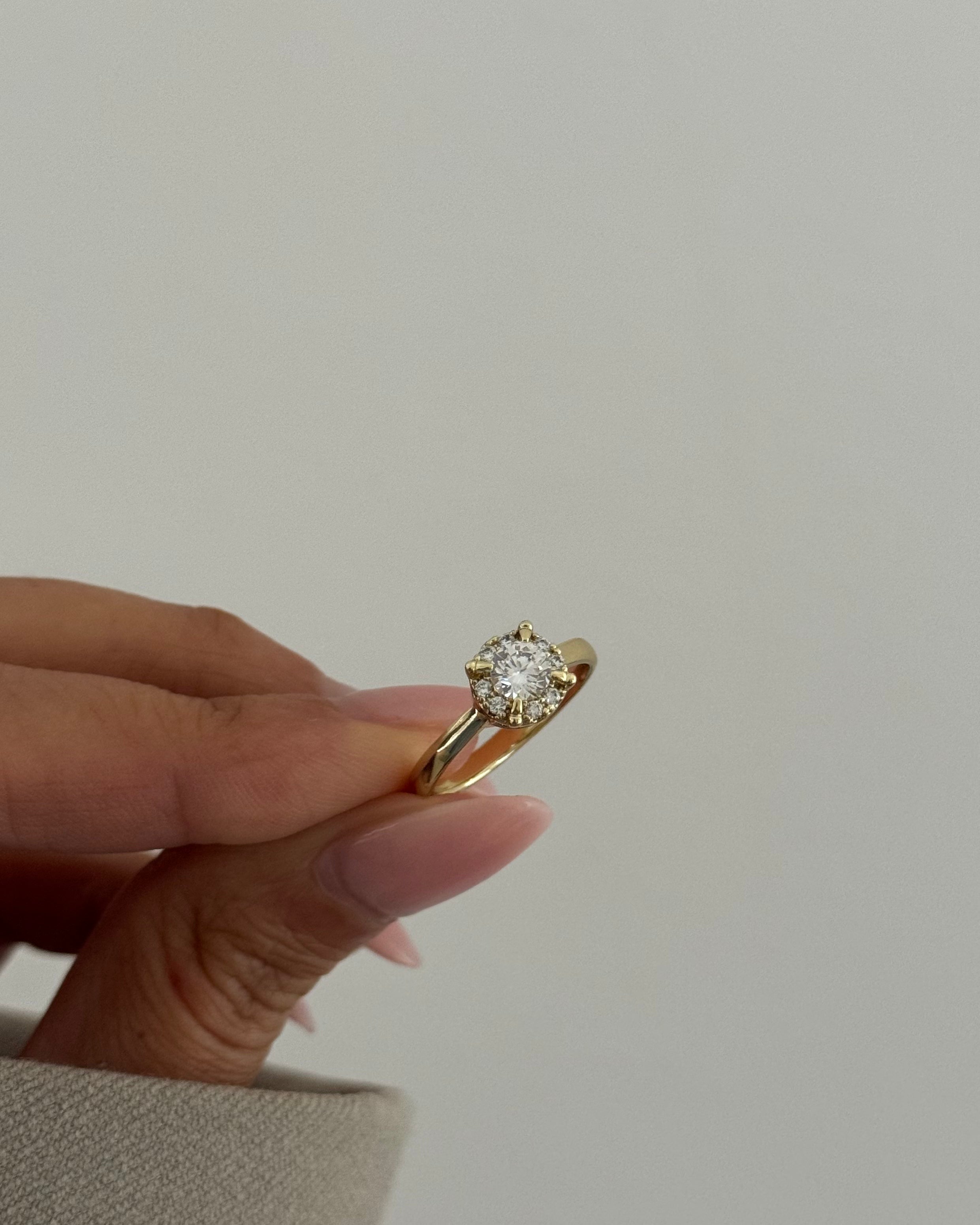Ring VIP Aya -14K vergoldet