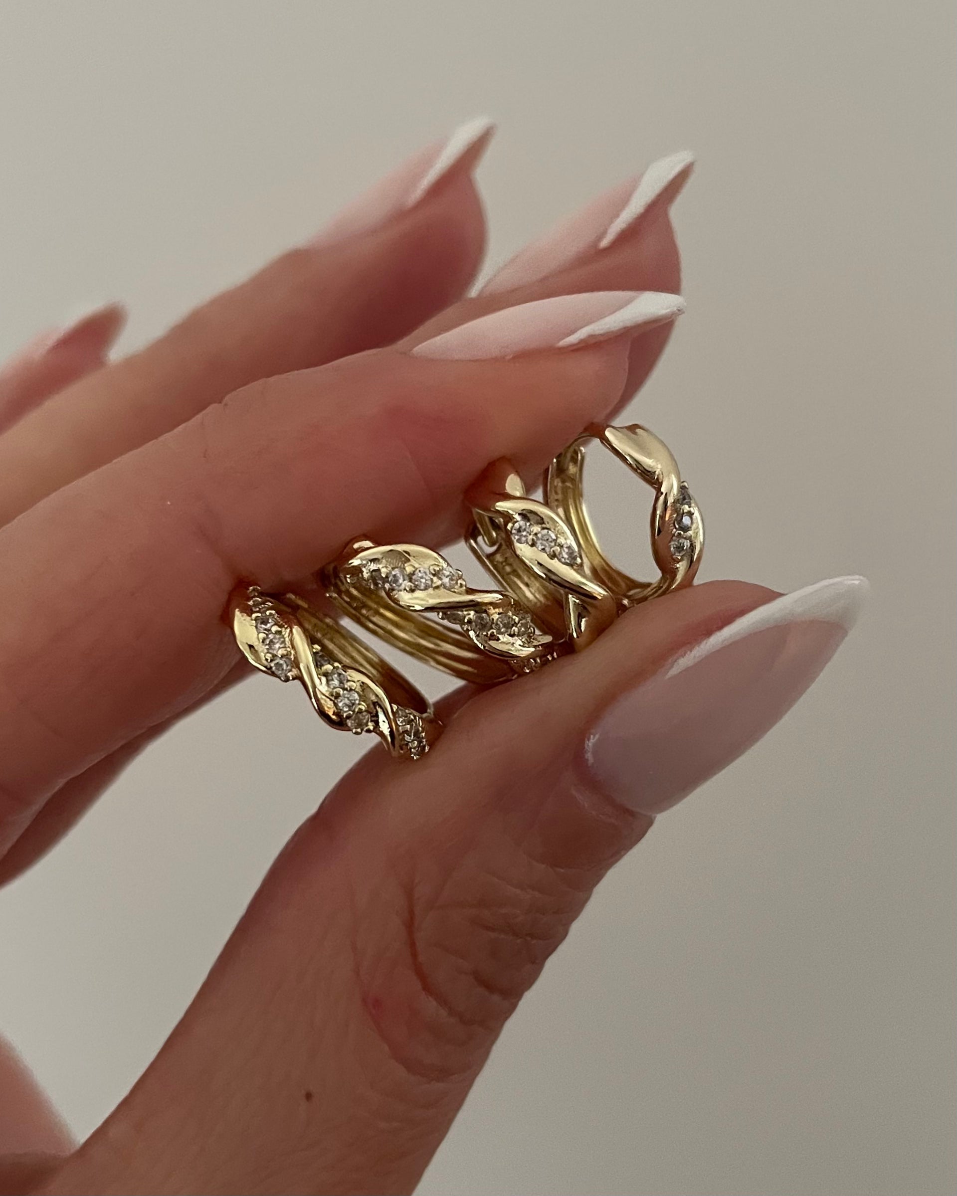 Creolen VIP Twisting- 14K vergoldet