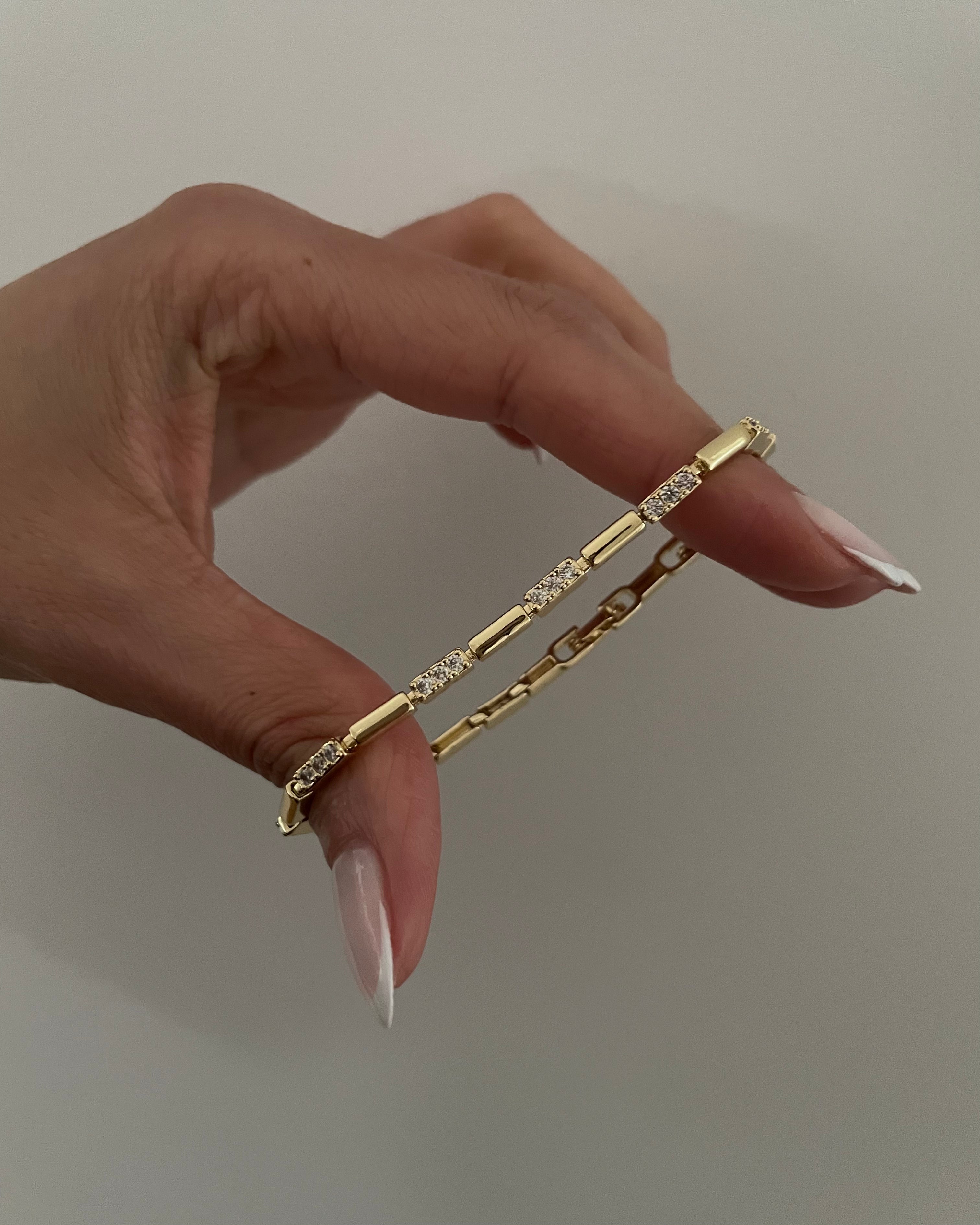 Armband VIP Line -14K vergoldet