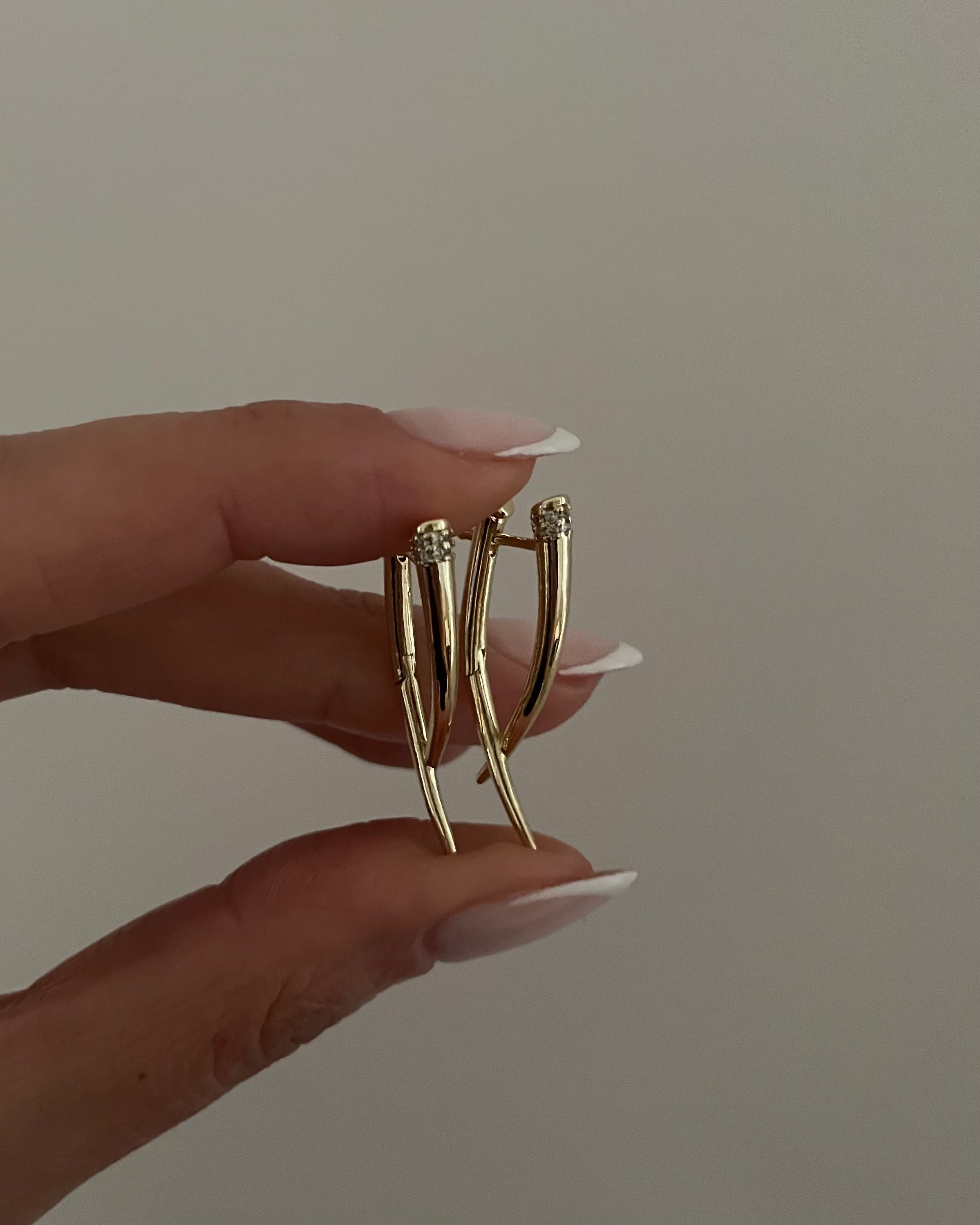 Ohrringe VIP Zaria- 14K vergoldet