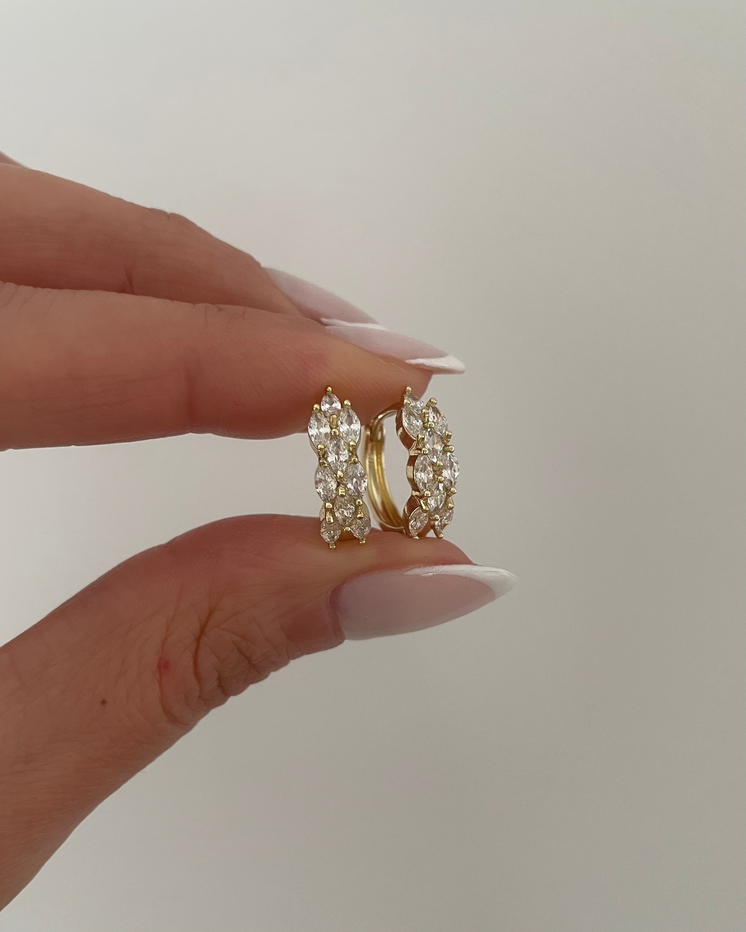 Creolen VIP Drops -14K vergoldet