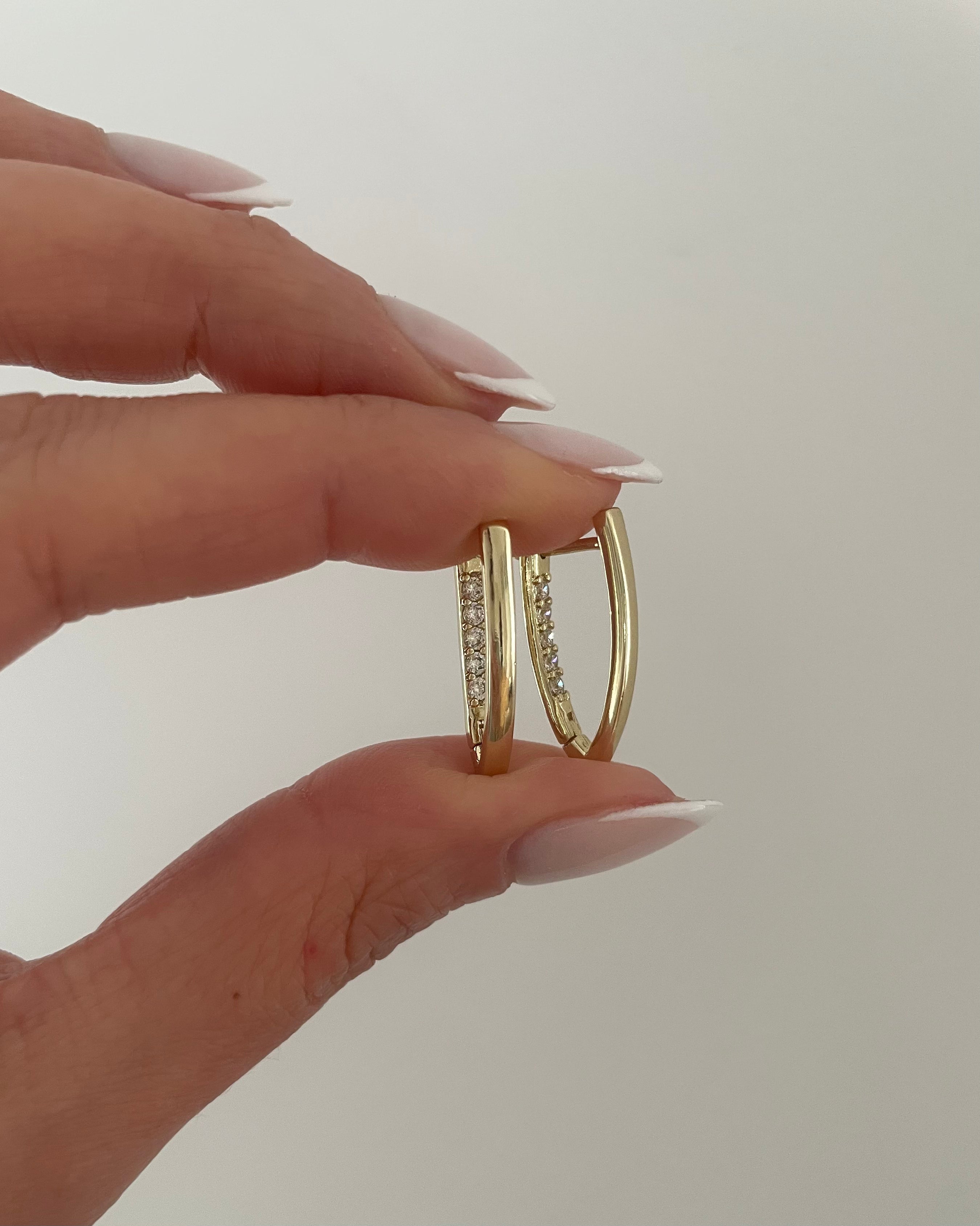 Ohrringe VIP Shimmer -14K vergoldet