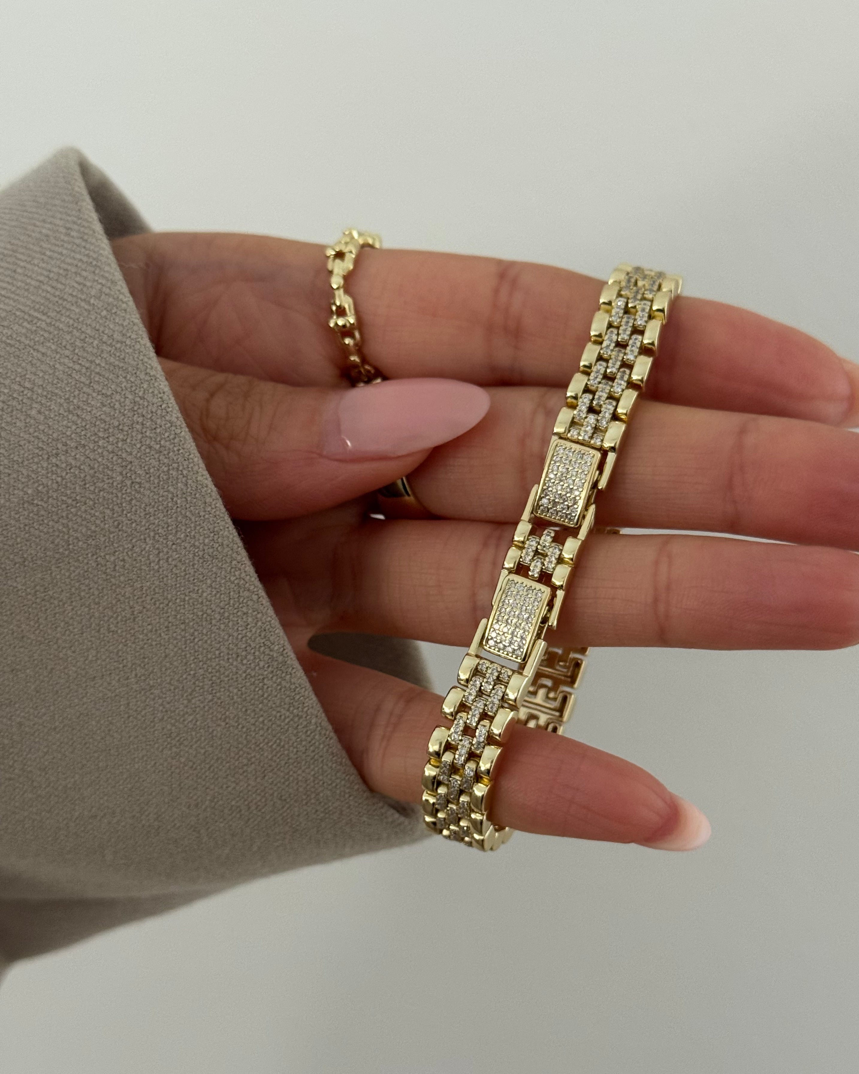Armband VIP Glamour -14K vergoldet