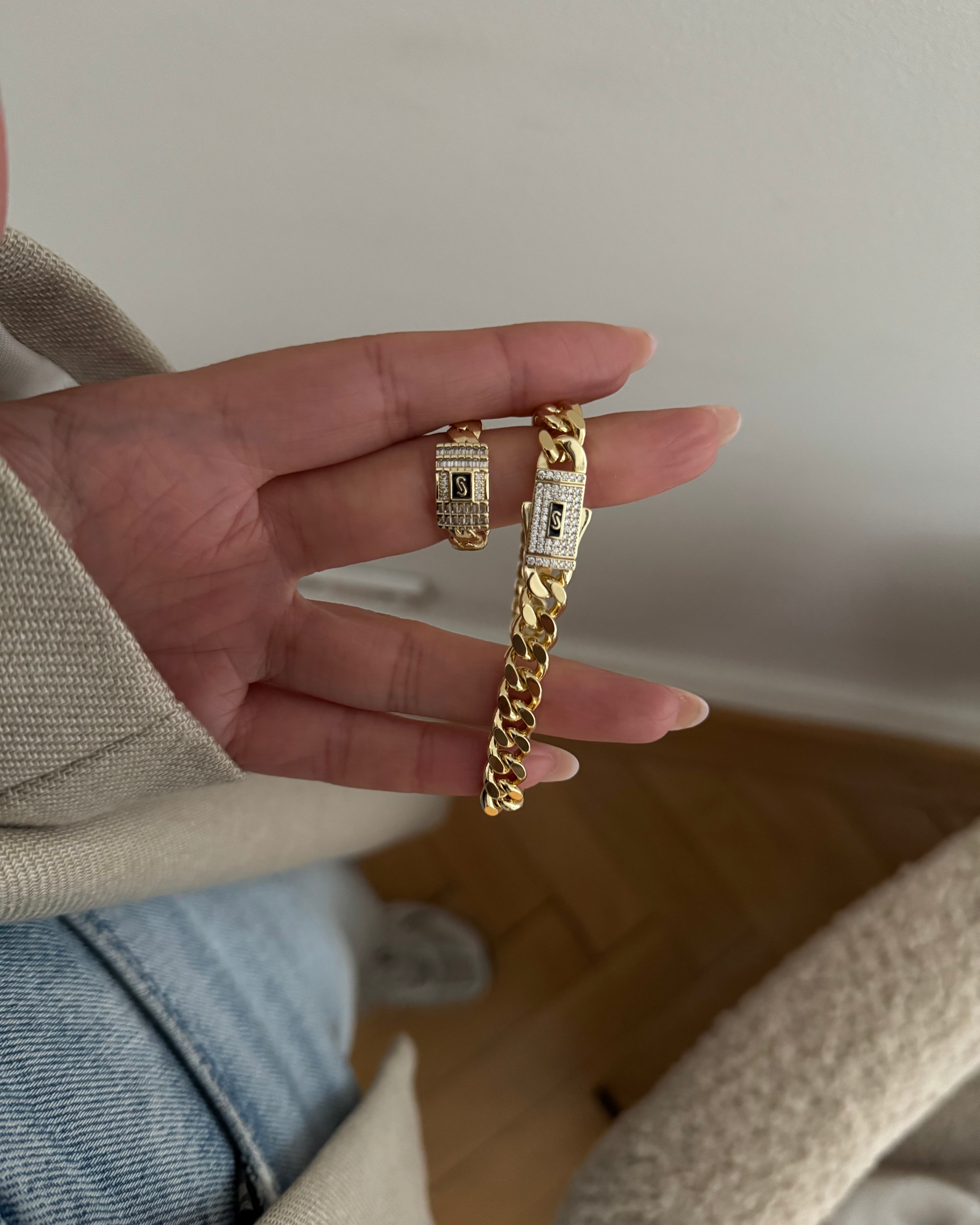 Ring VIP Gurmet -14K vergoldet