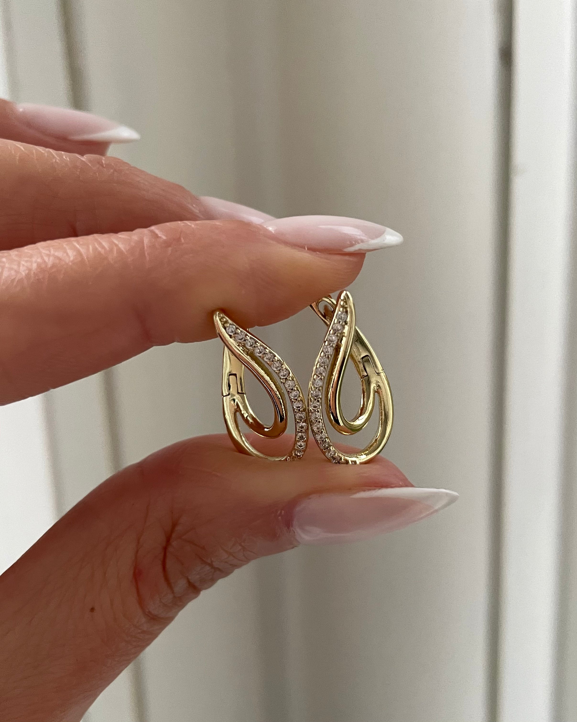 Ohrringe VIP Sahar -14K vergoldet