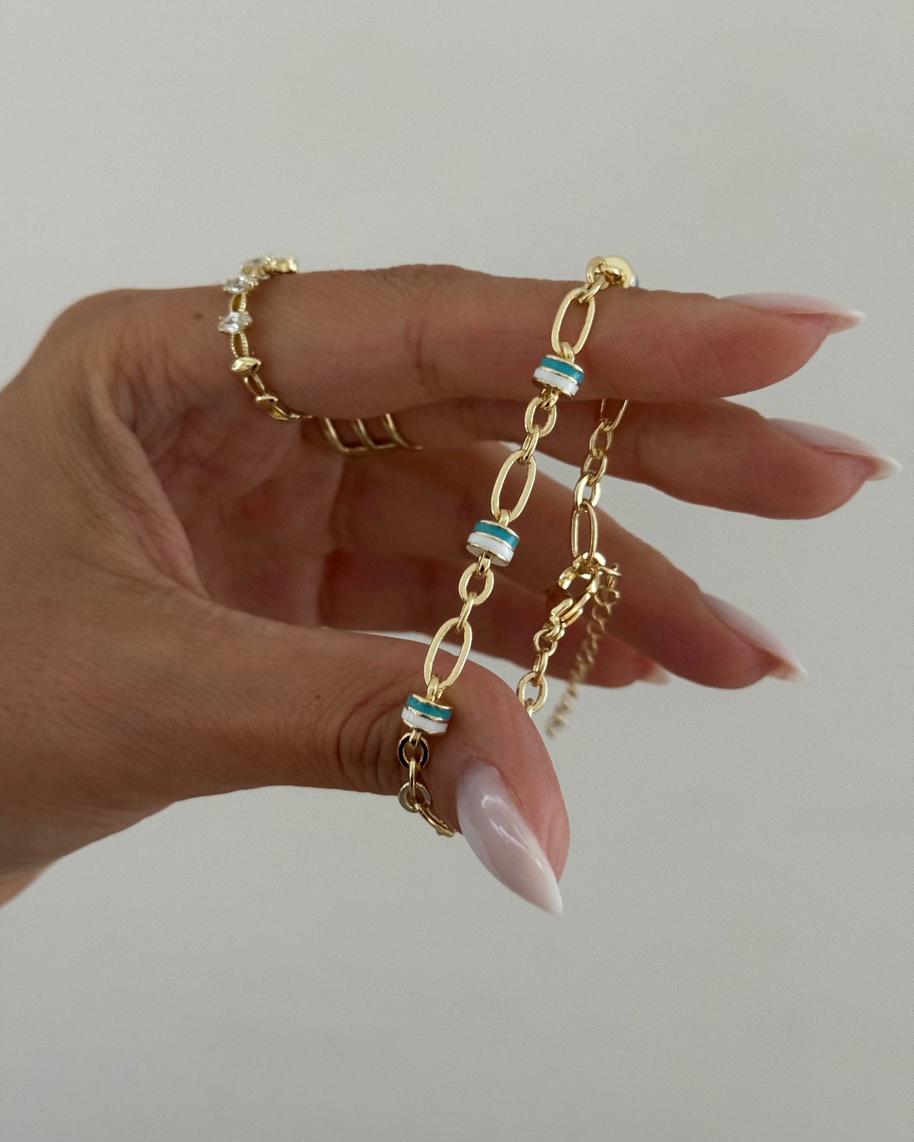 Armband VIP Muse Emaille -14K vergoldet