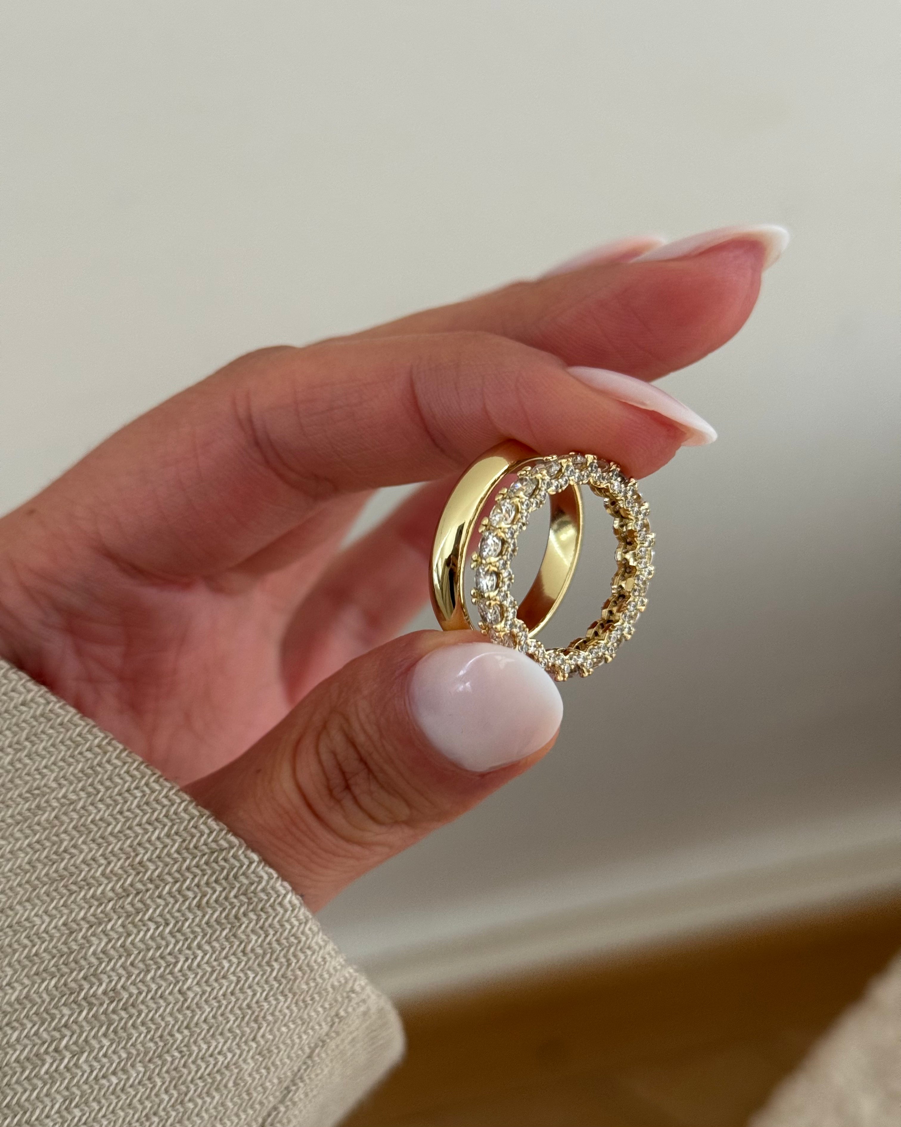 Ring VIP Classic Bold -14K vergoldet