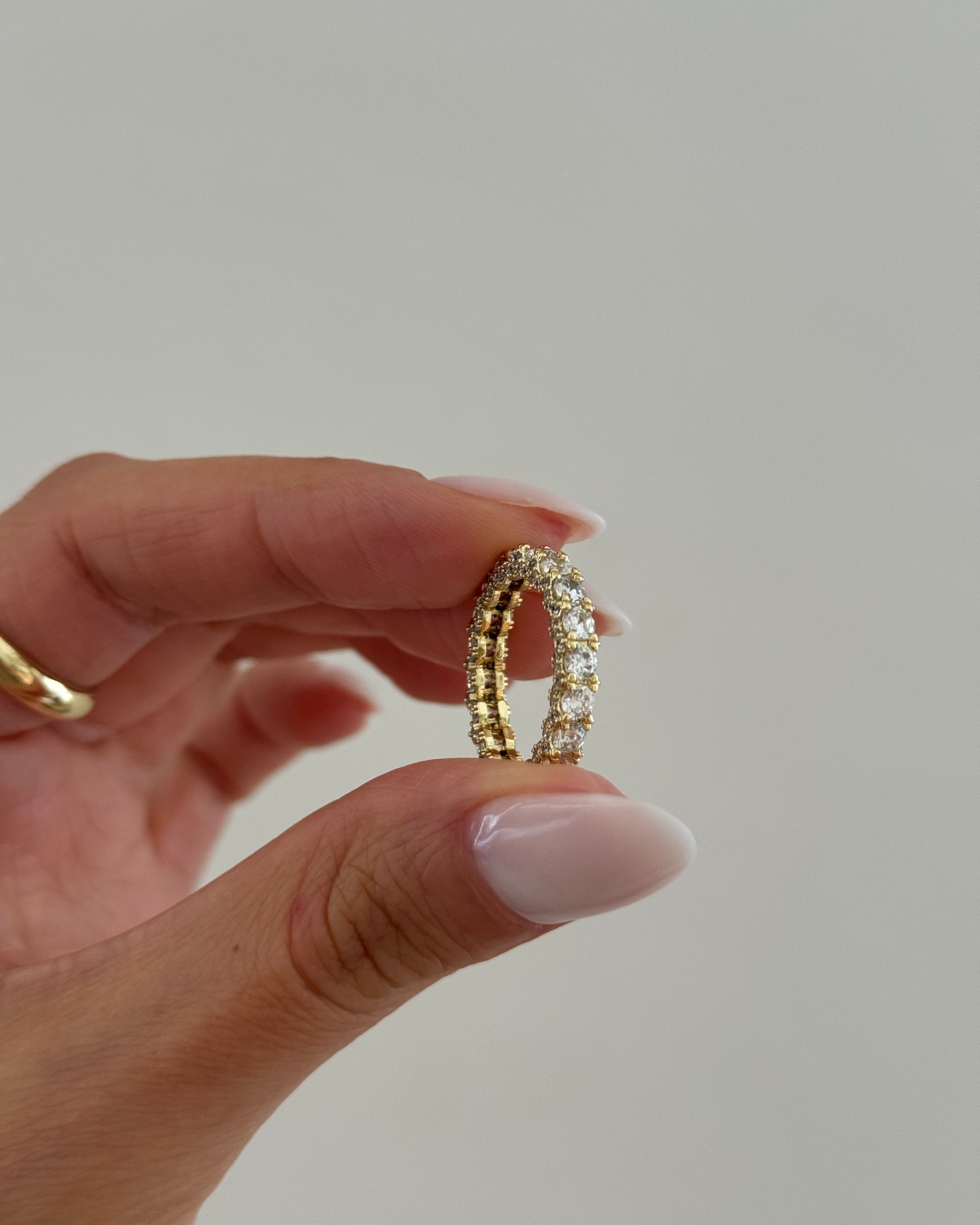 Ring VIP Shine Tamtur -14K vergoldet