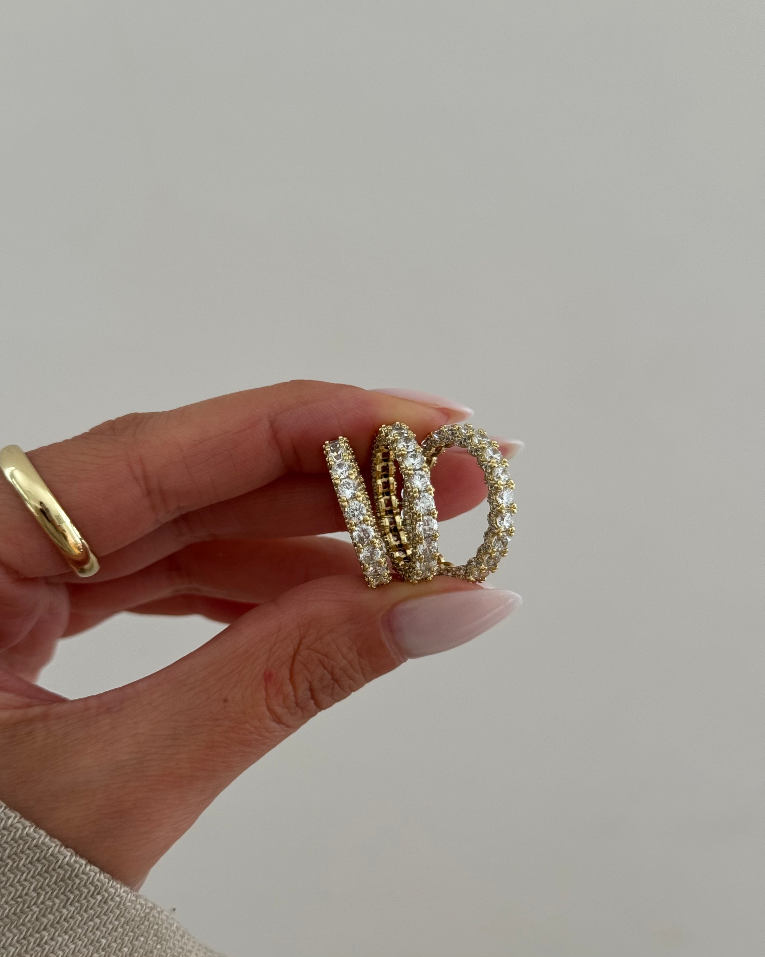 Ring VIP Shine Tamtur -14K vergoldet