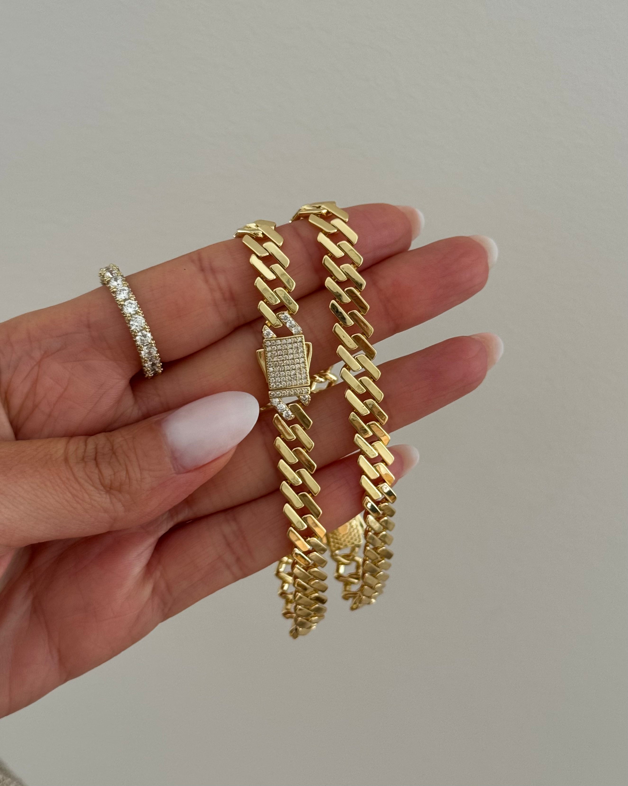 Armband VIP Gurmet Zack -14K vergoldet