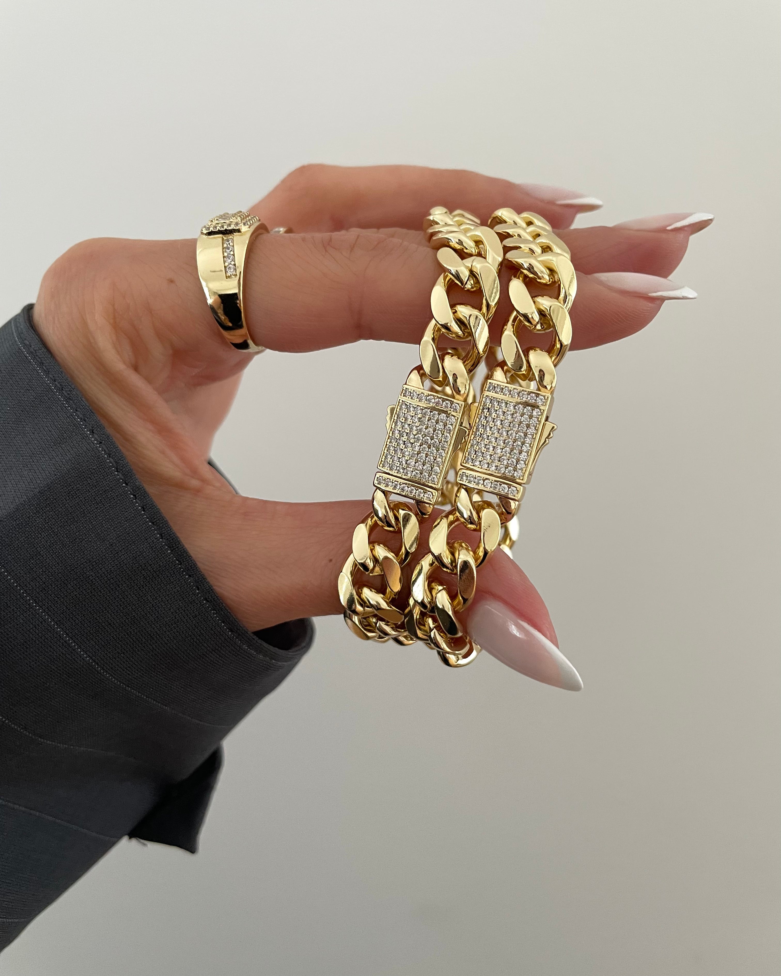 Armband VIP Gourmet -14K vergoldet