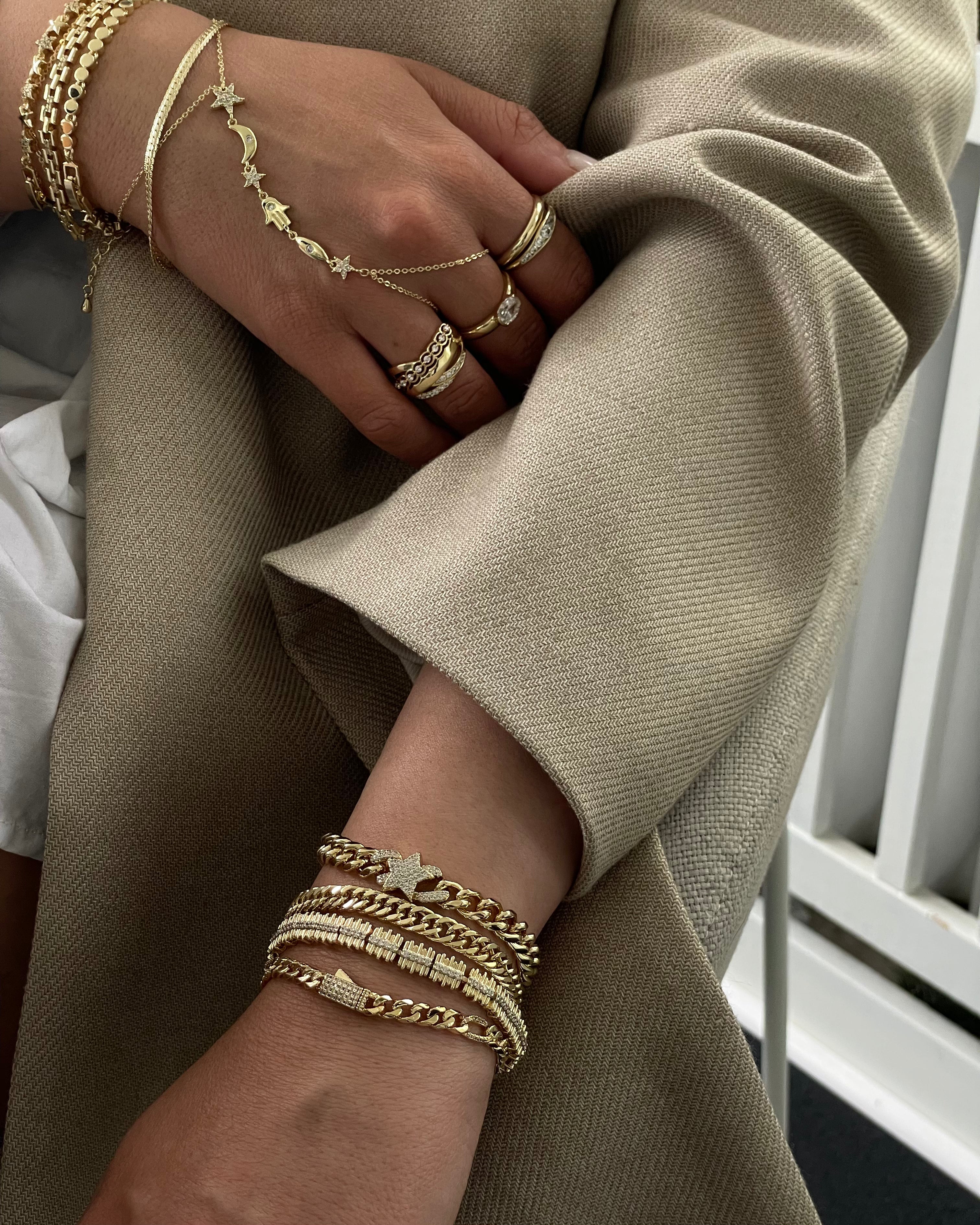 Armband VIP Bold Star -14K vergoldet