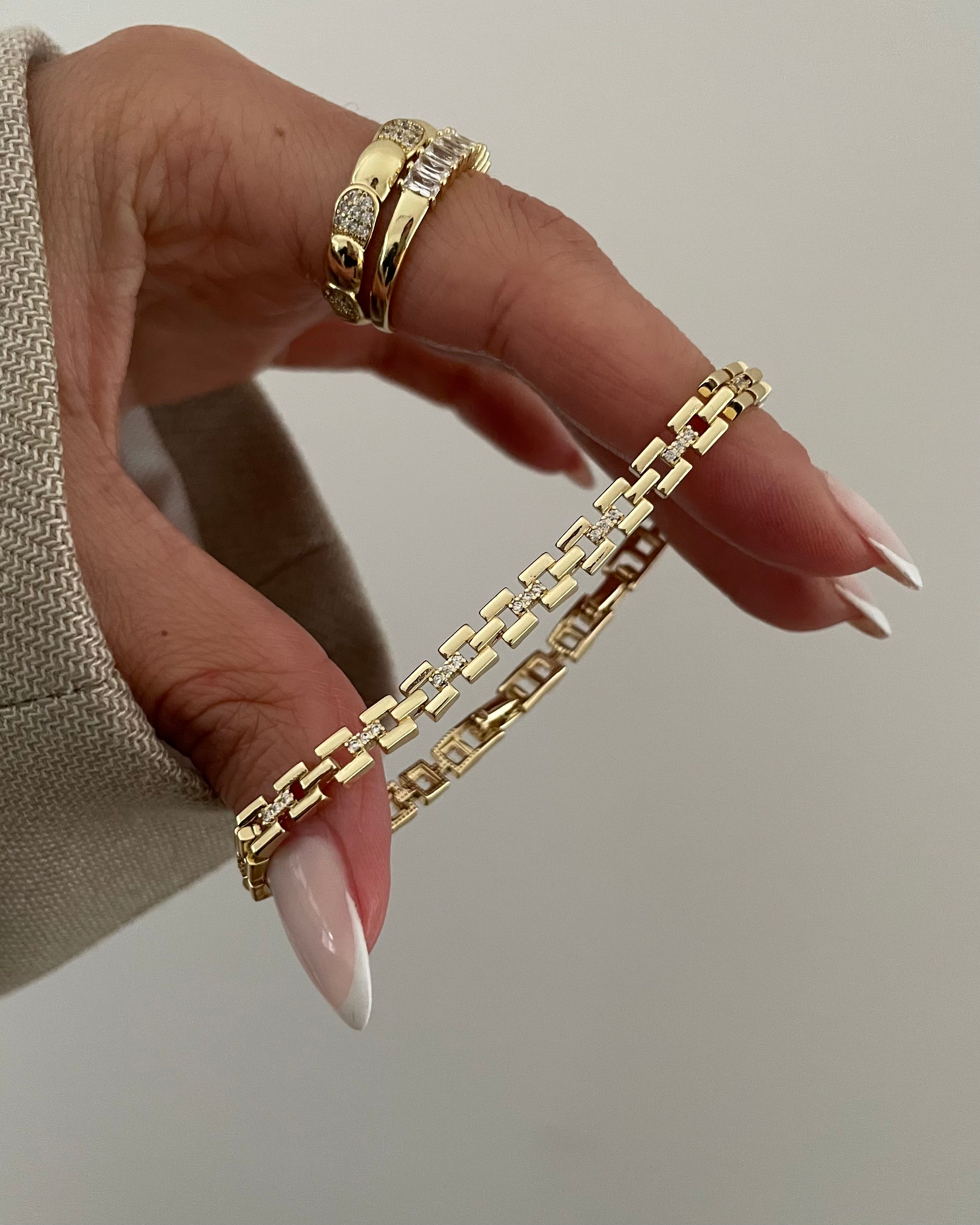 Armband VIP Mini Golden -14K vergoldet