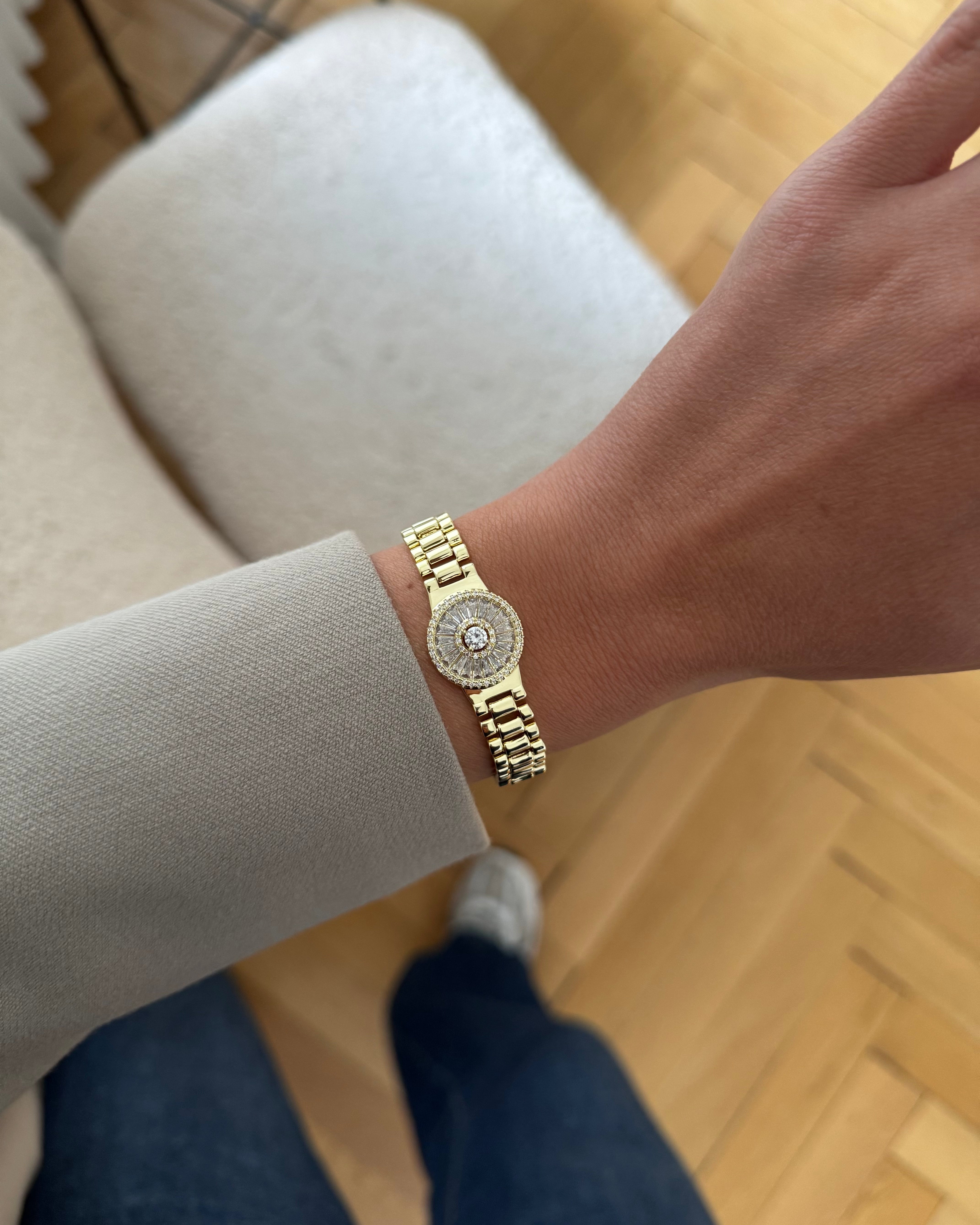 Armband VIP Watch Band Lux- 14K vergoldet