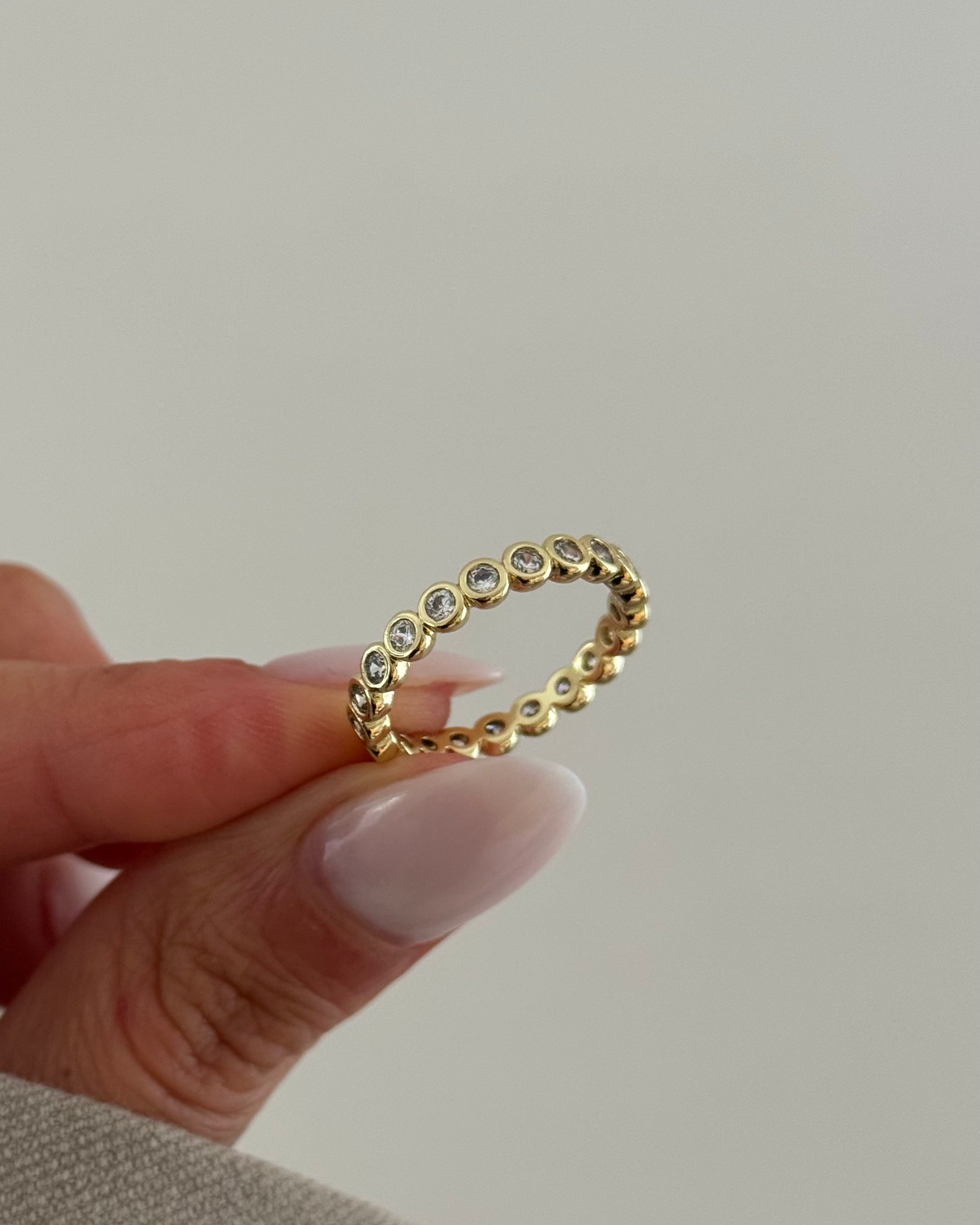 Ring VIP Dots Shine -14K vergoldet