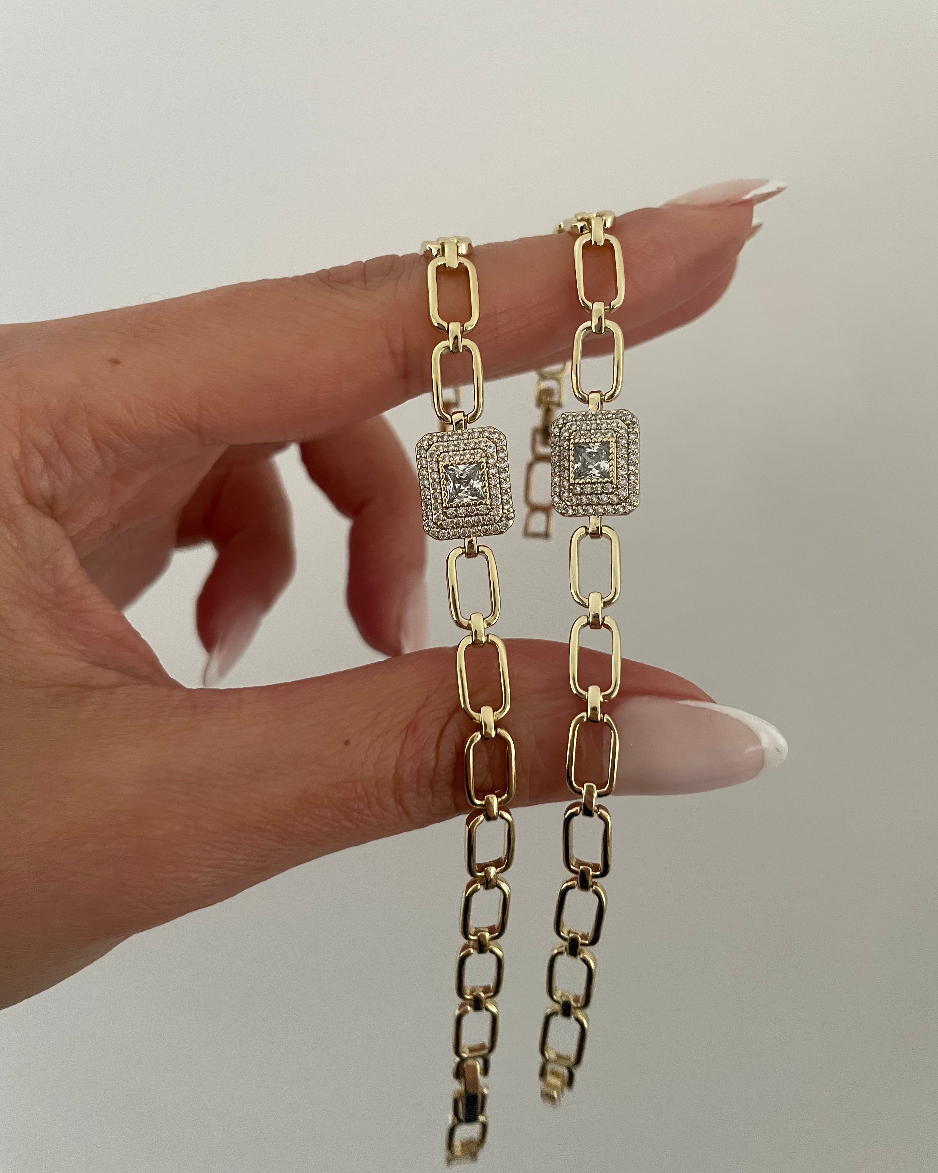 Armband VIP Princess Chain -14K vergoldet