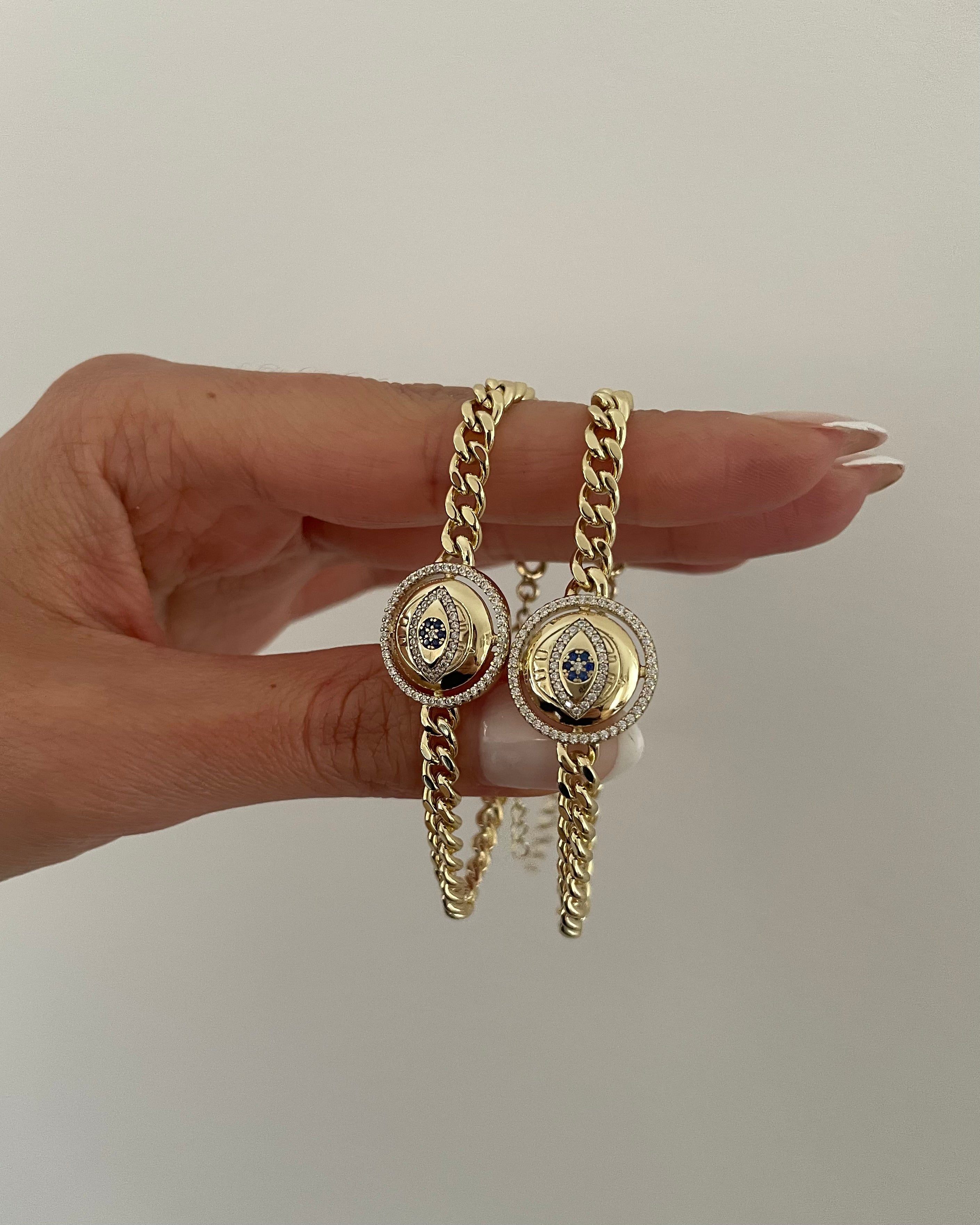 Armband VIP Nazar Chain -14K vergoldet