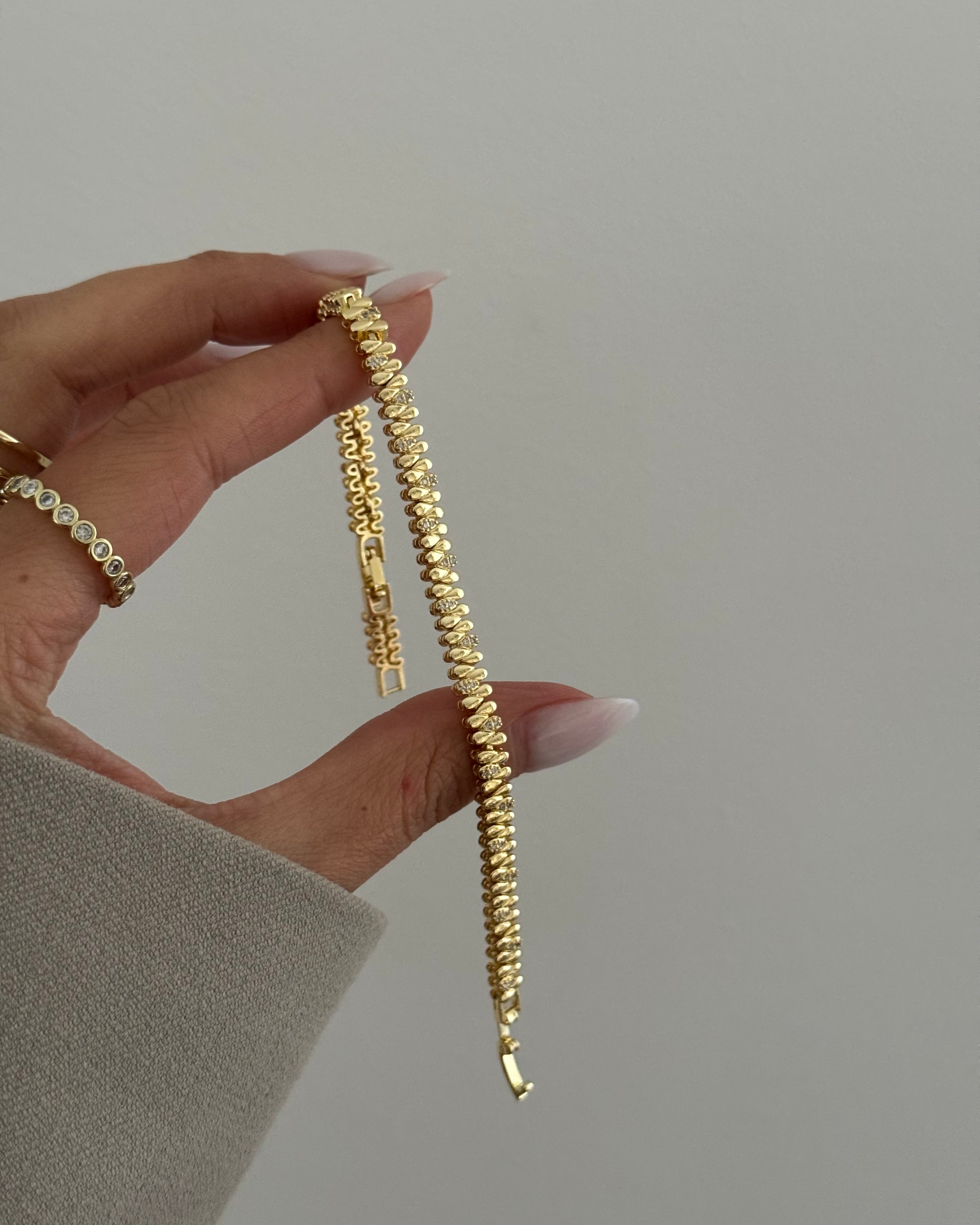 Armband VIP Tiny Drop -14K vergoldet