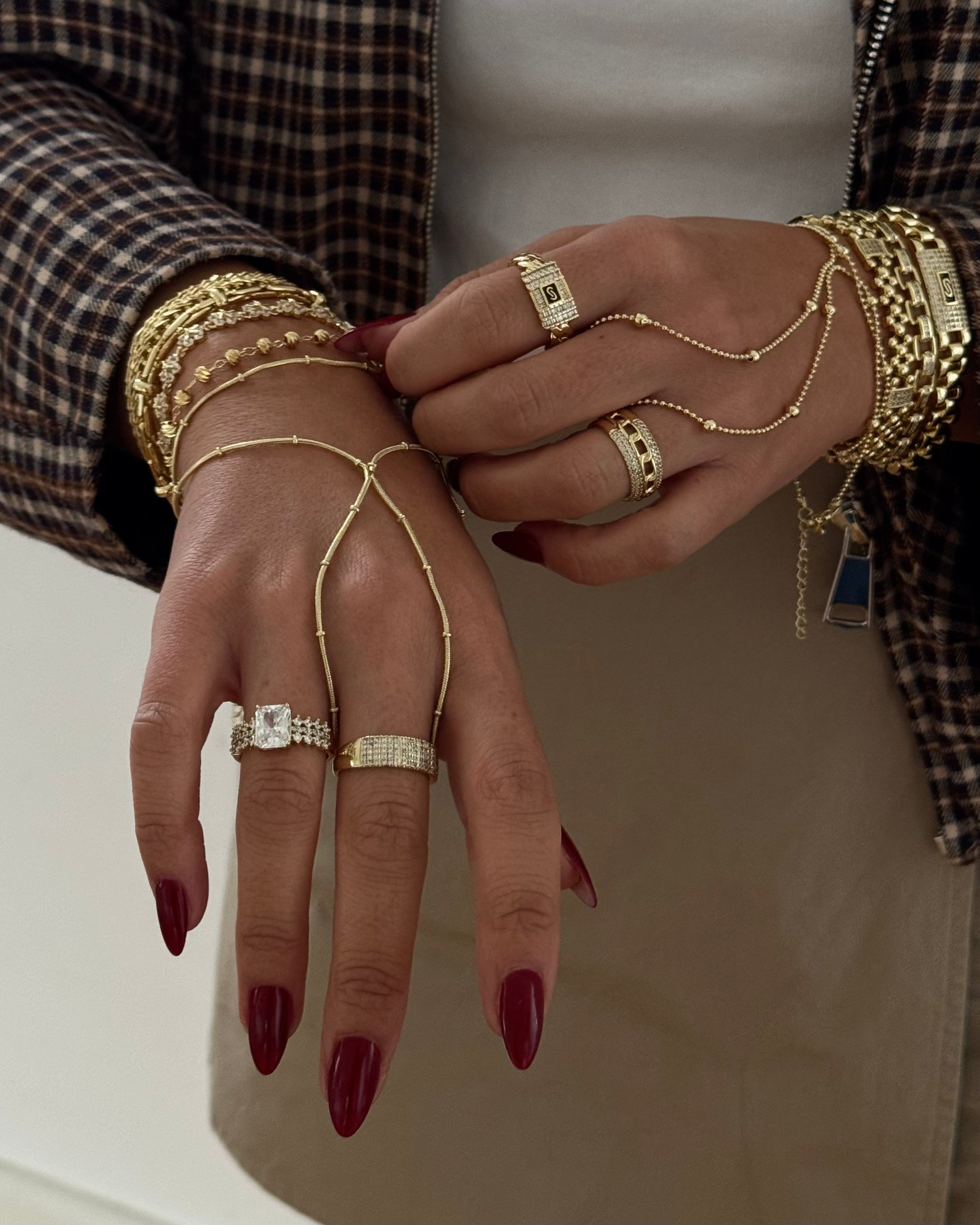 Ring VIP Lupa -14K vergoldet