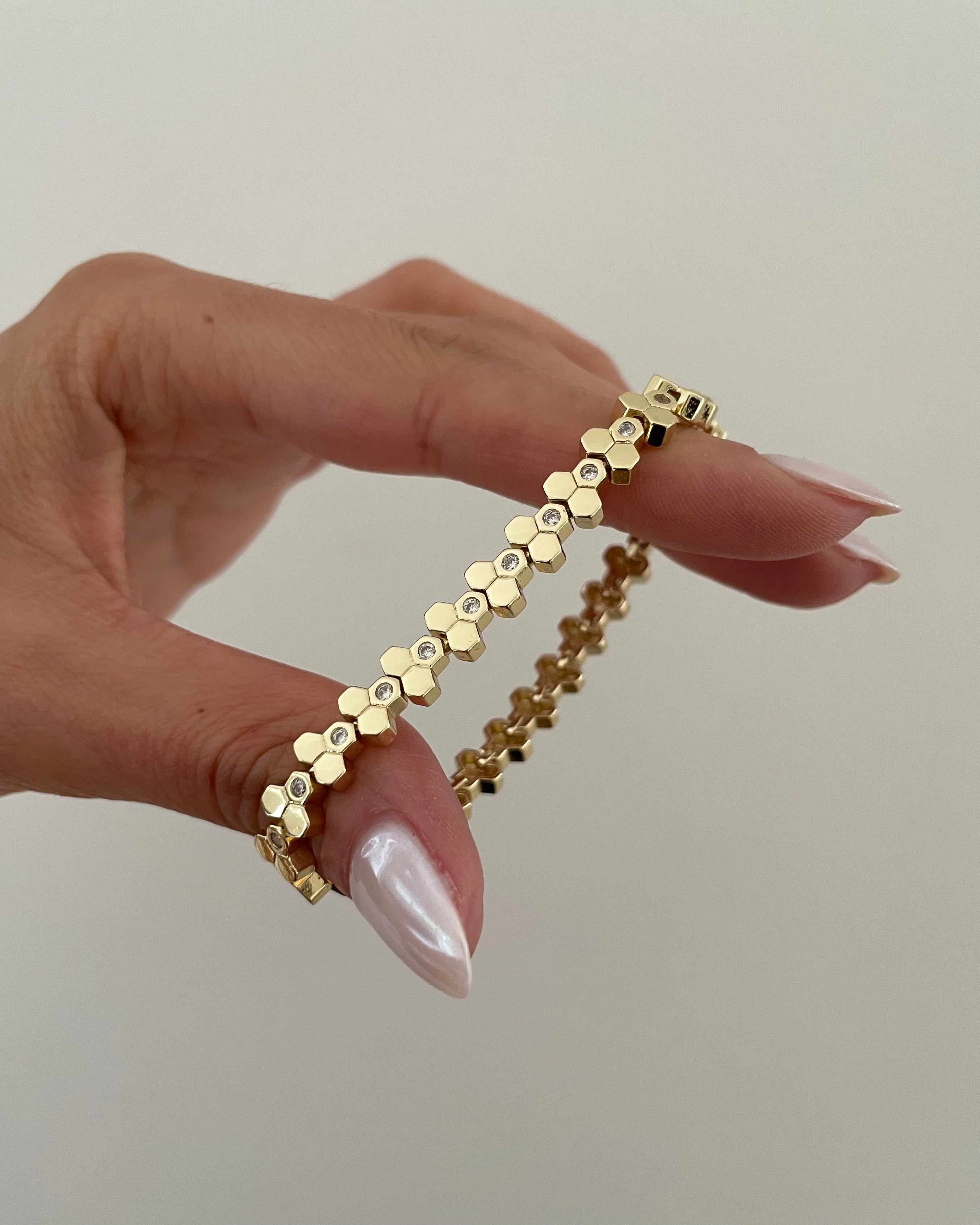 Armband VIP Petek -14K vergoldet