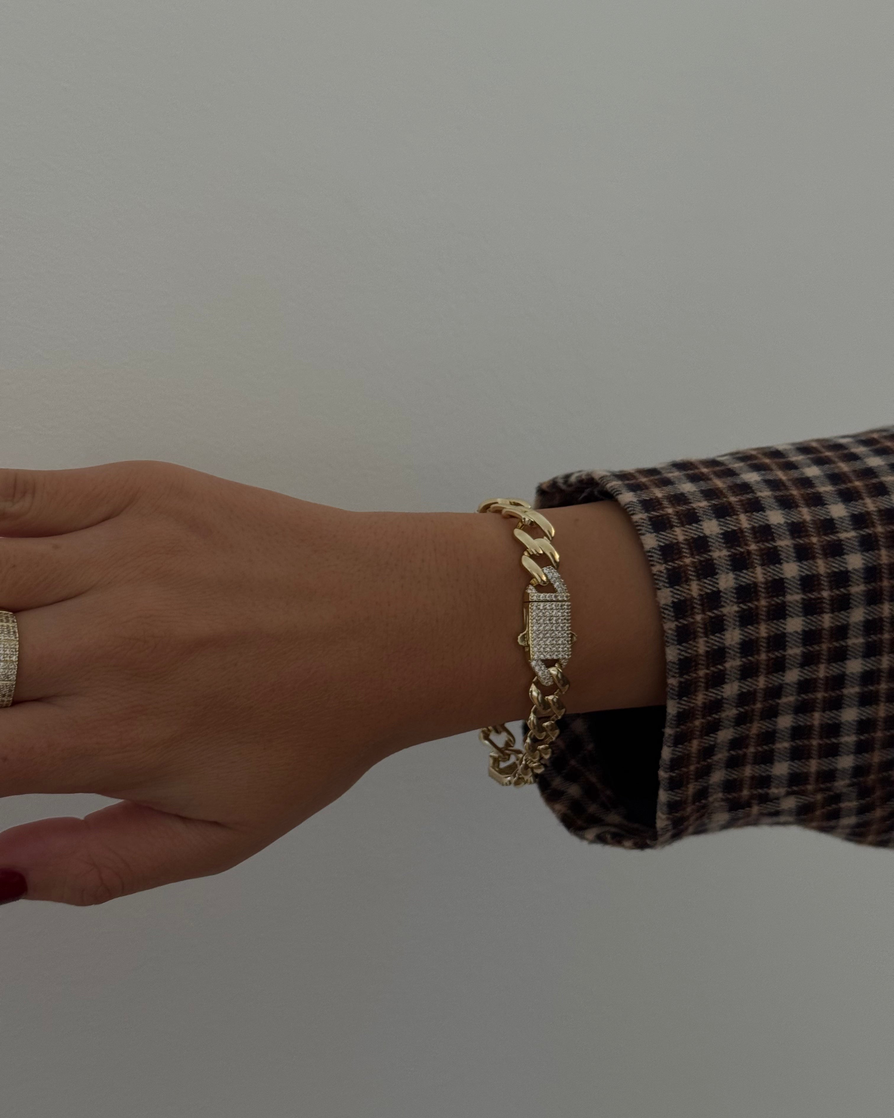 Armband VIP Gurmet Endless -14K vergoldet