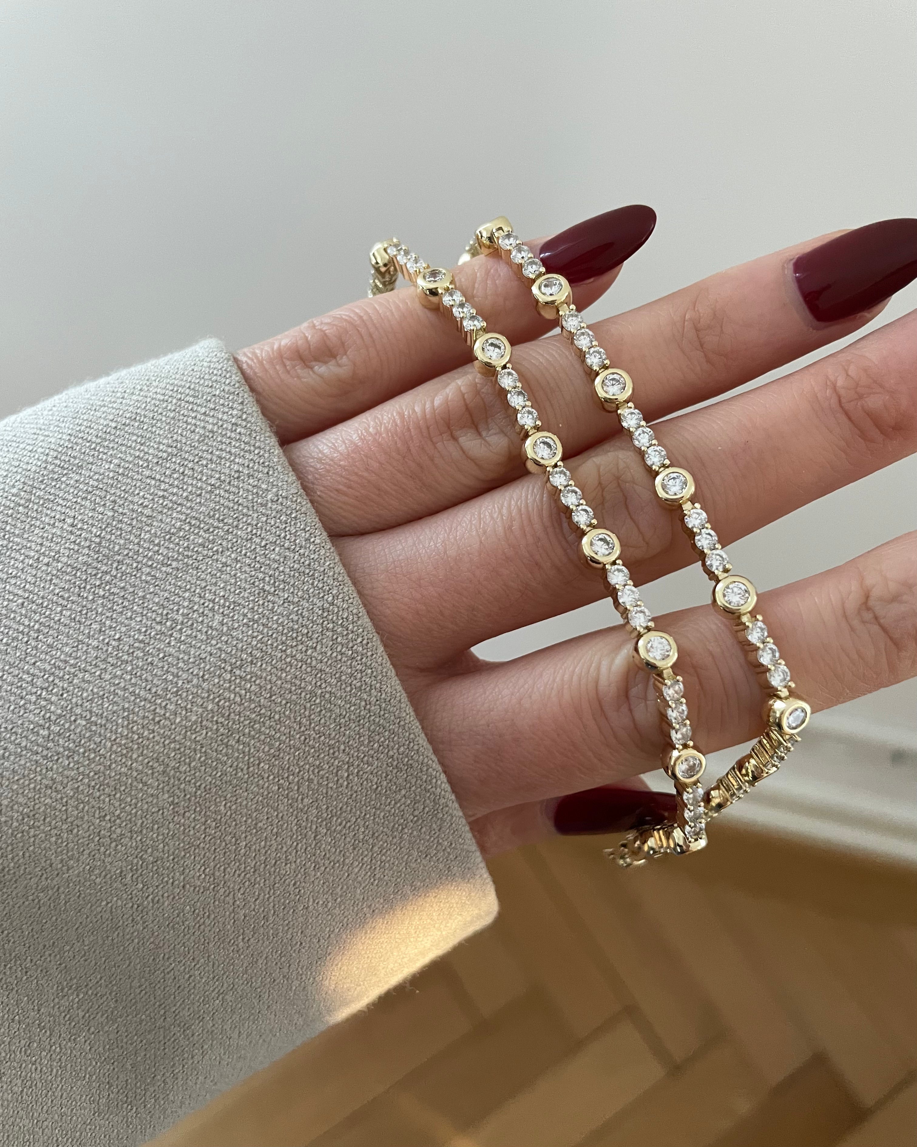 Armband VIP Stone Shine - 14K vergoldet