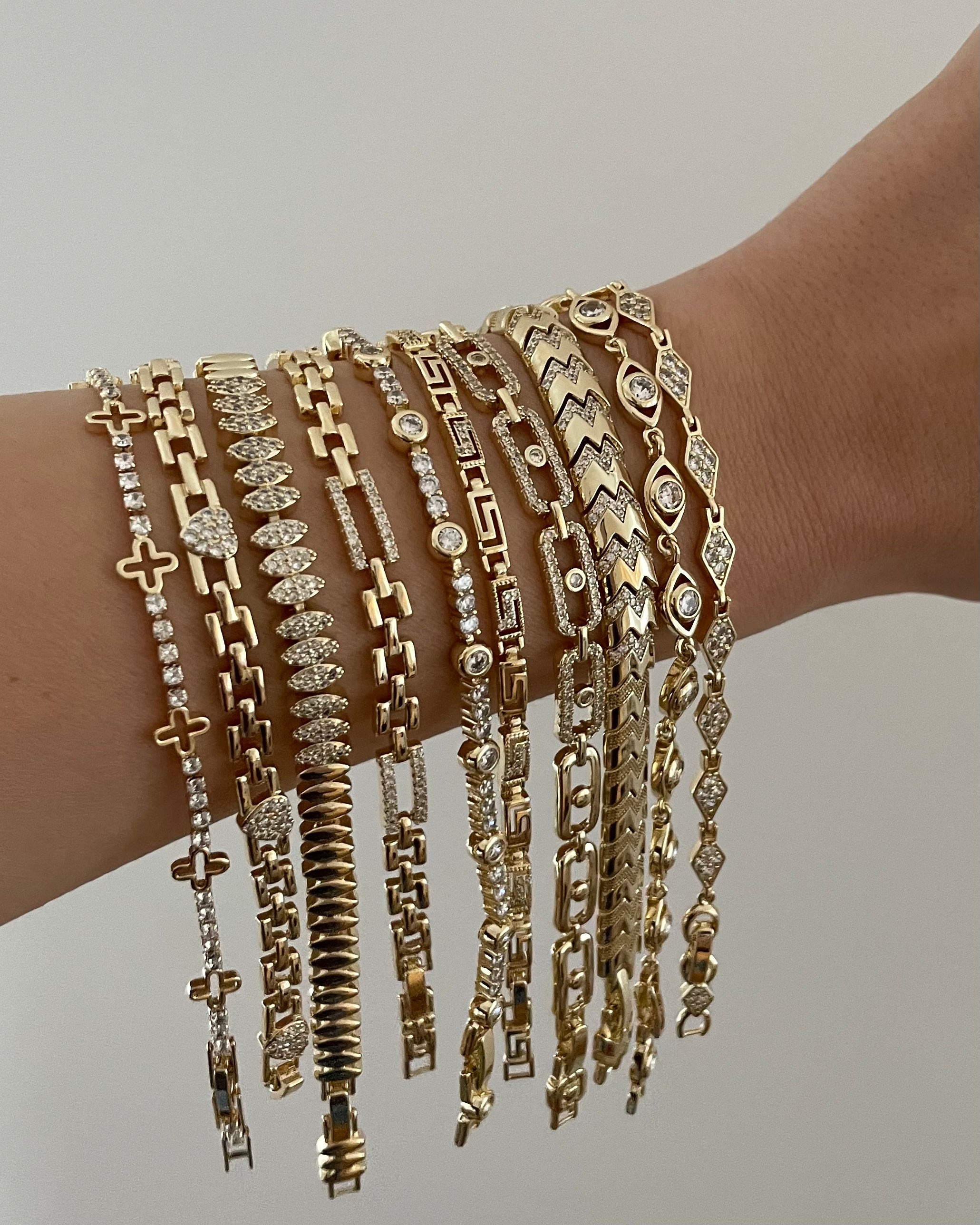 Armband VIP Eye - 14K vergoldet