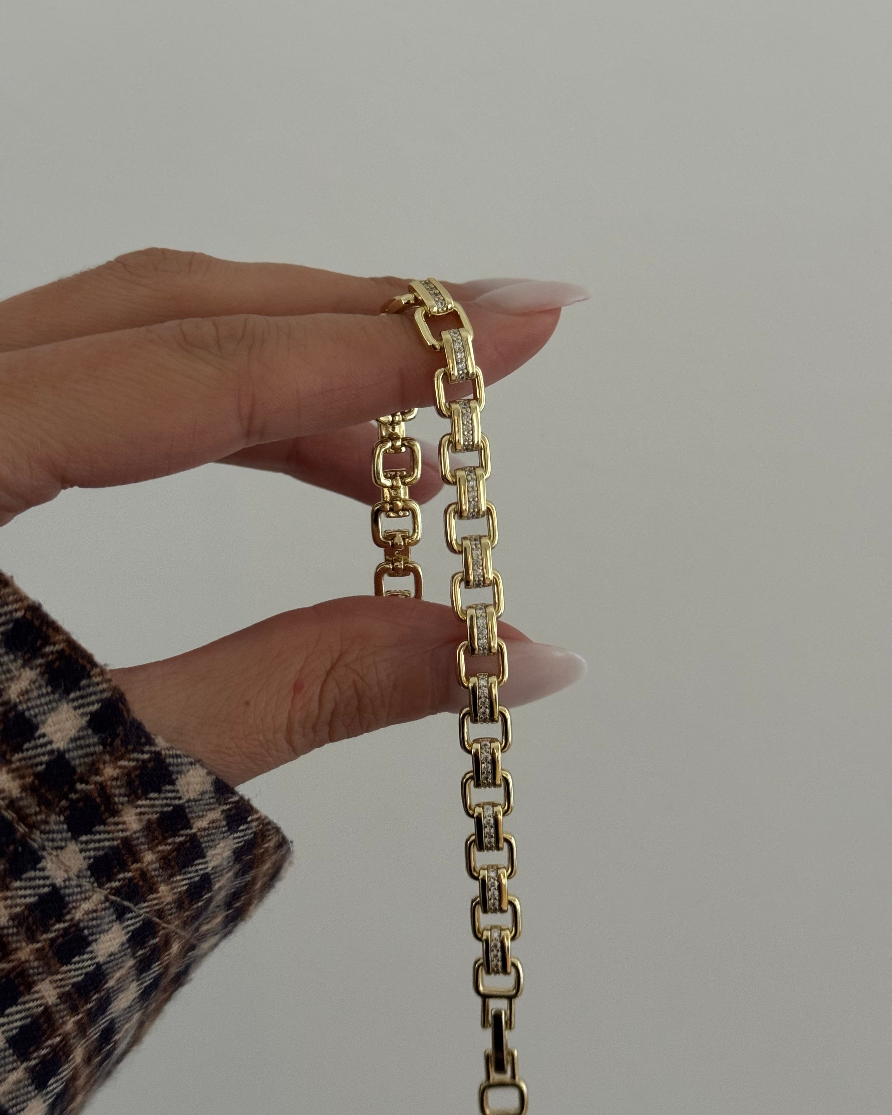 Armband VIP Chic Cube -14K vergoldet