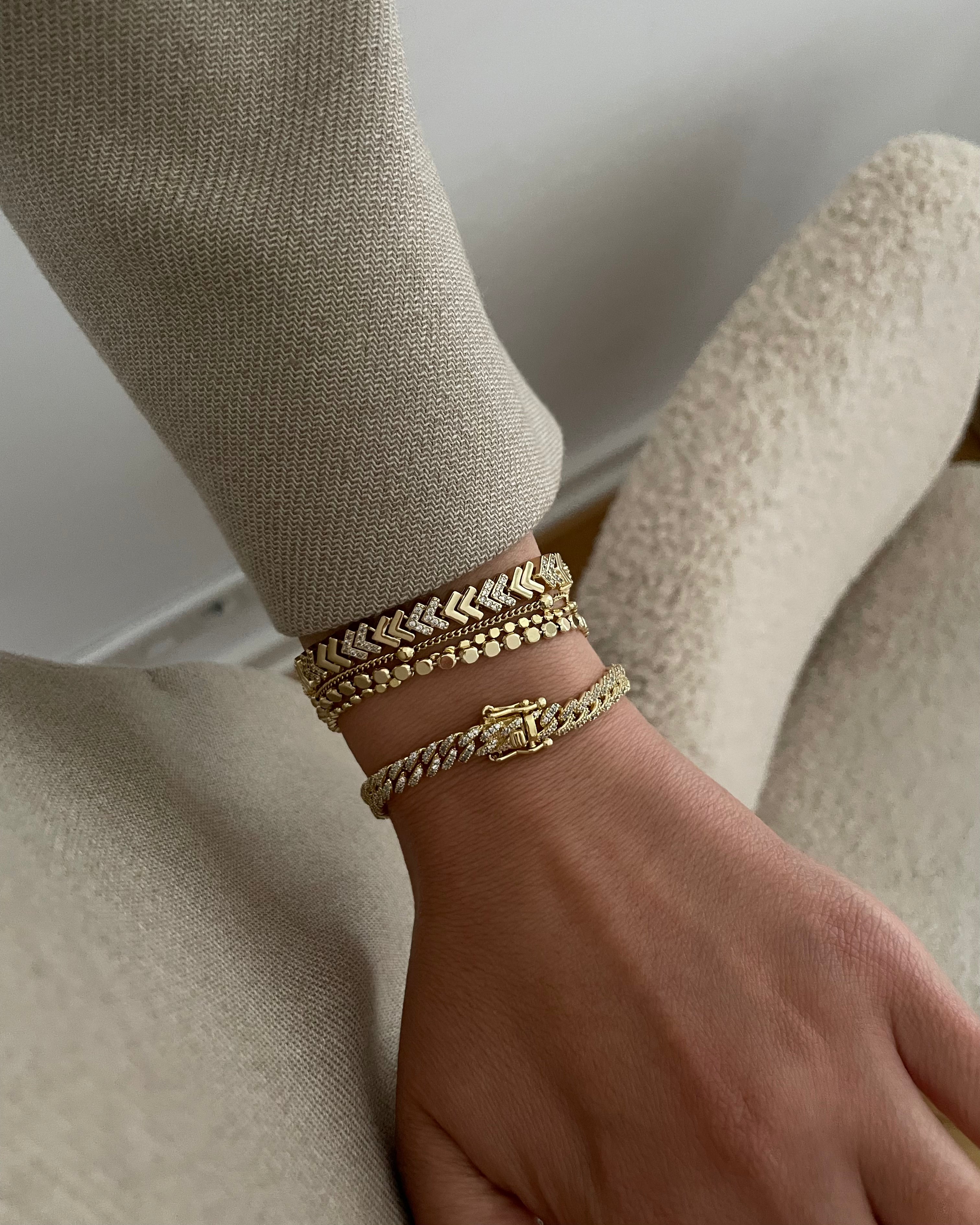 Armband VIP Shine Lux- 14K vergoldet